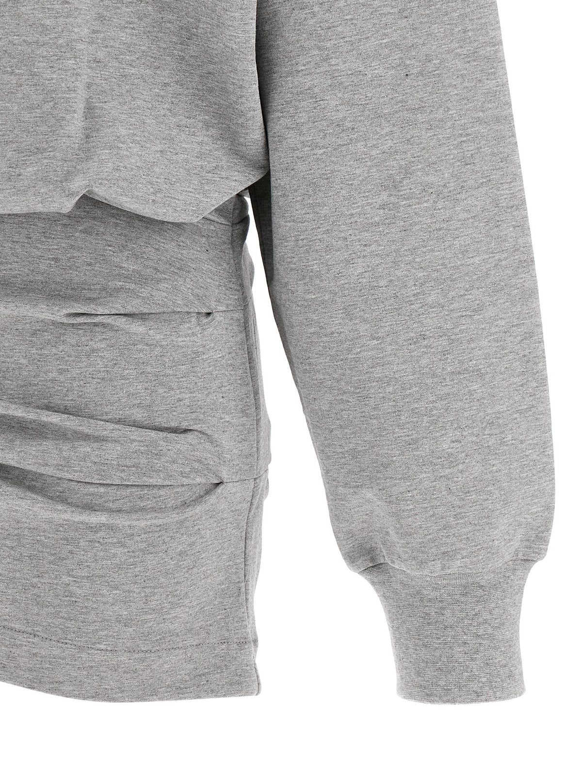 The Attico Women Mélange Sweatshirt Dress THE ATTICO