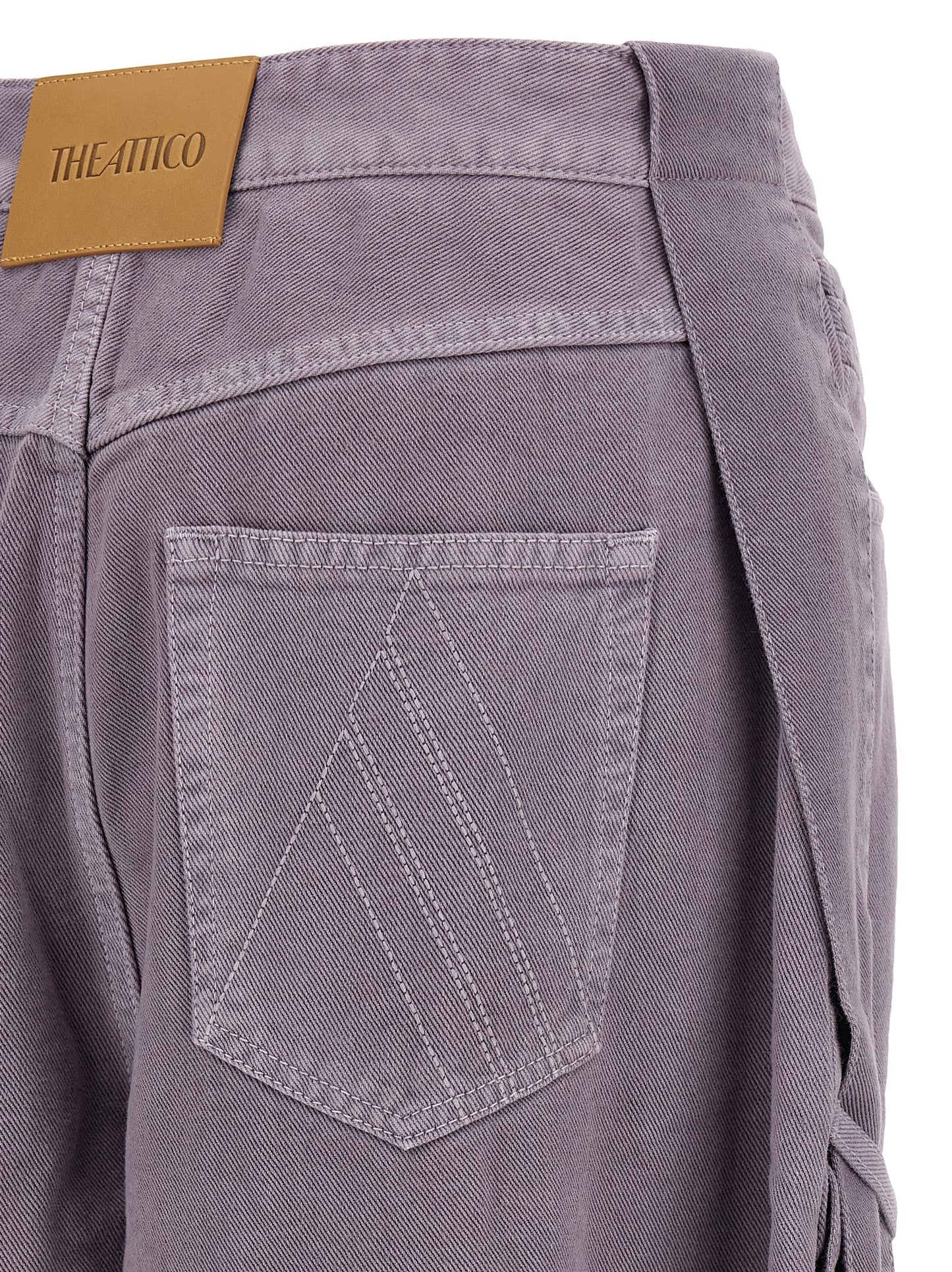 The Attico Women Garment-Dyed Jeans THE ATTICO