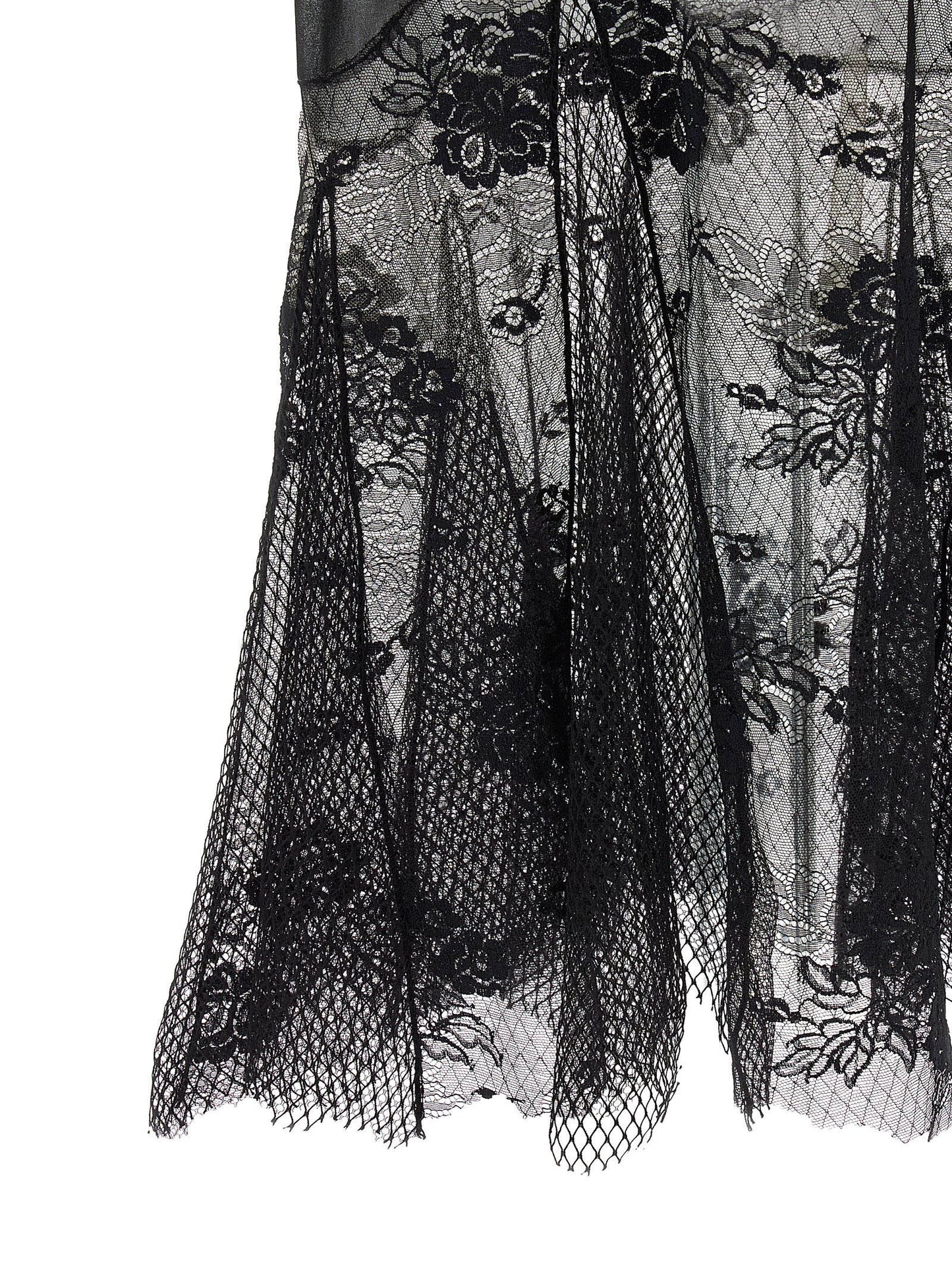 The Attico Women Lace Tulle Dress THE ATTICO