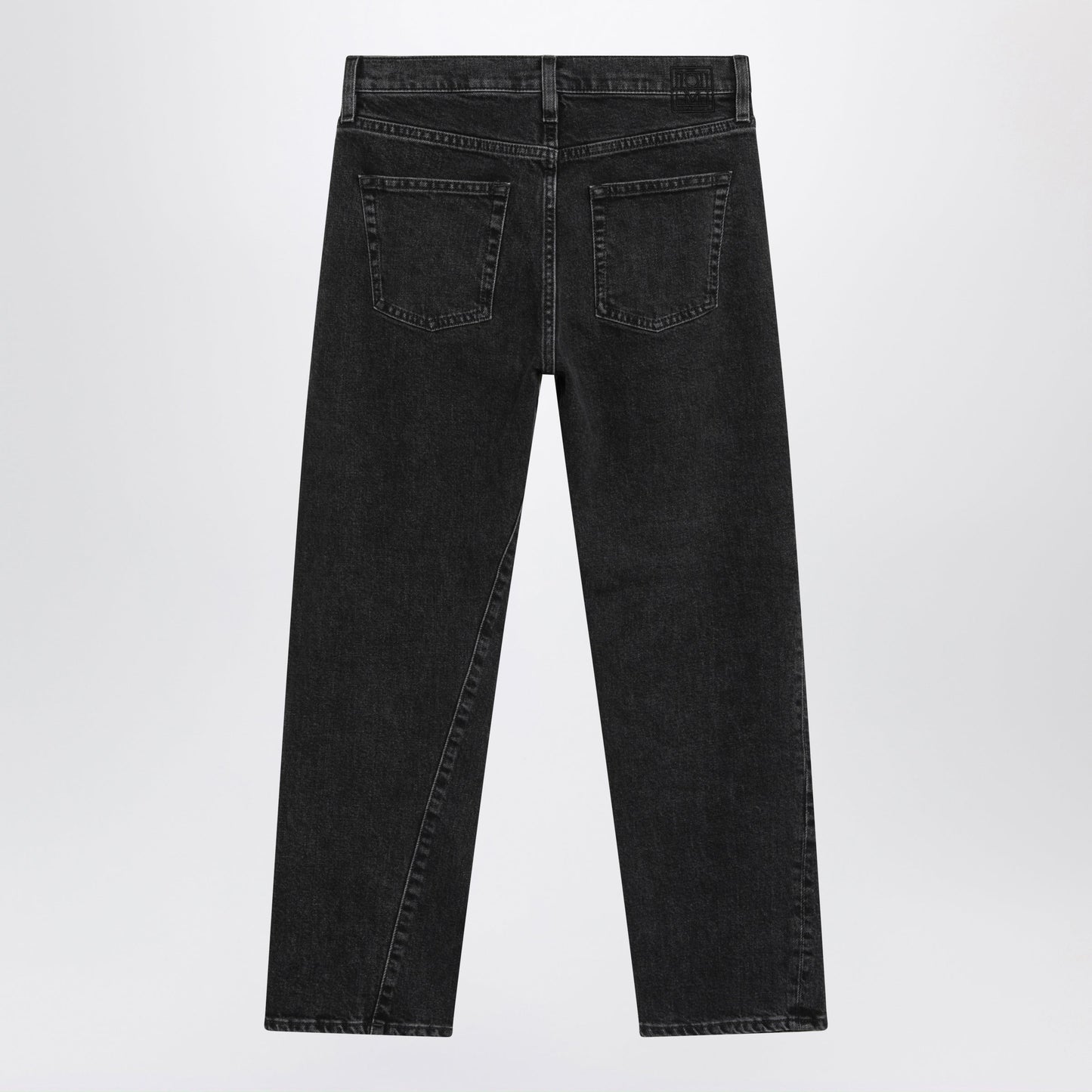 Toteme Dark Grey Washed Ankle-Length Jeans Women TOTEME