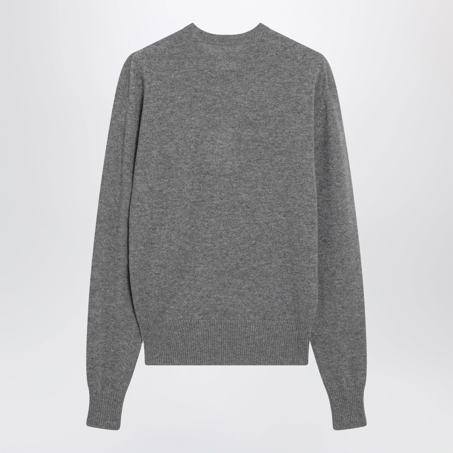 Toteme Classic Cashmere Crew-Neck Sweater In Mid Grey Melange Women TOTEME
