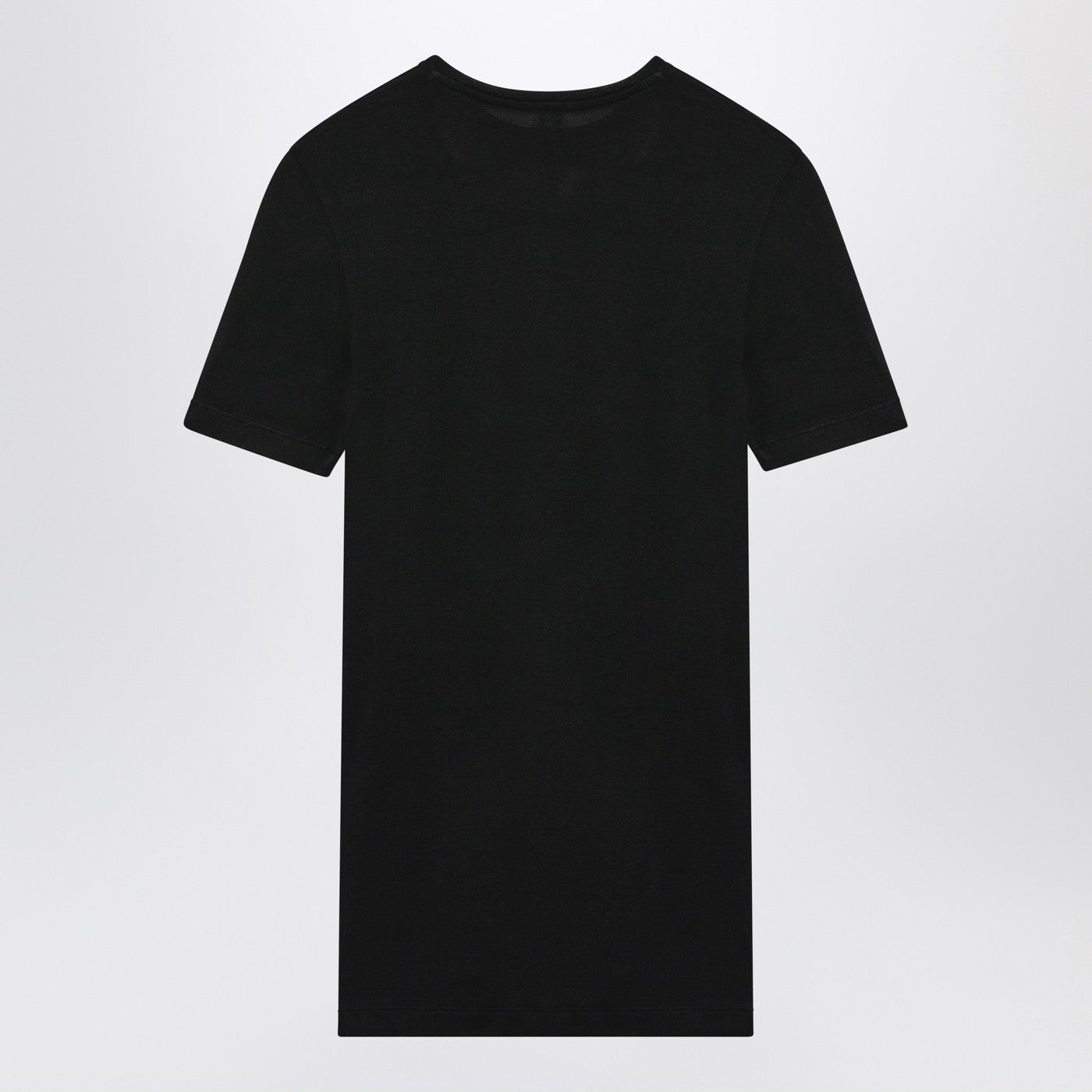 Toteme Black Viscose Jersey T-Shirt Women TOTEME