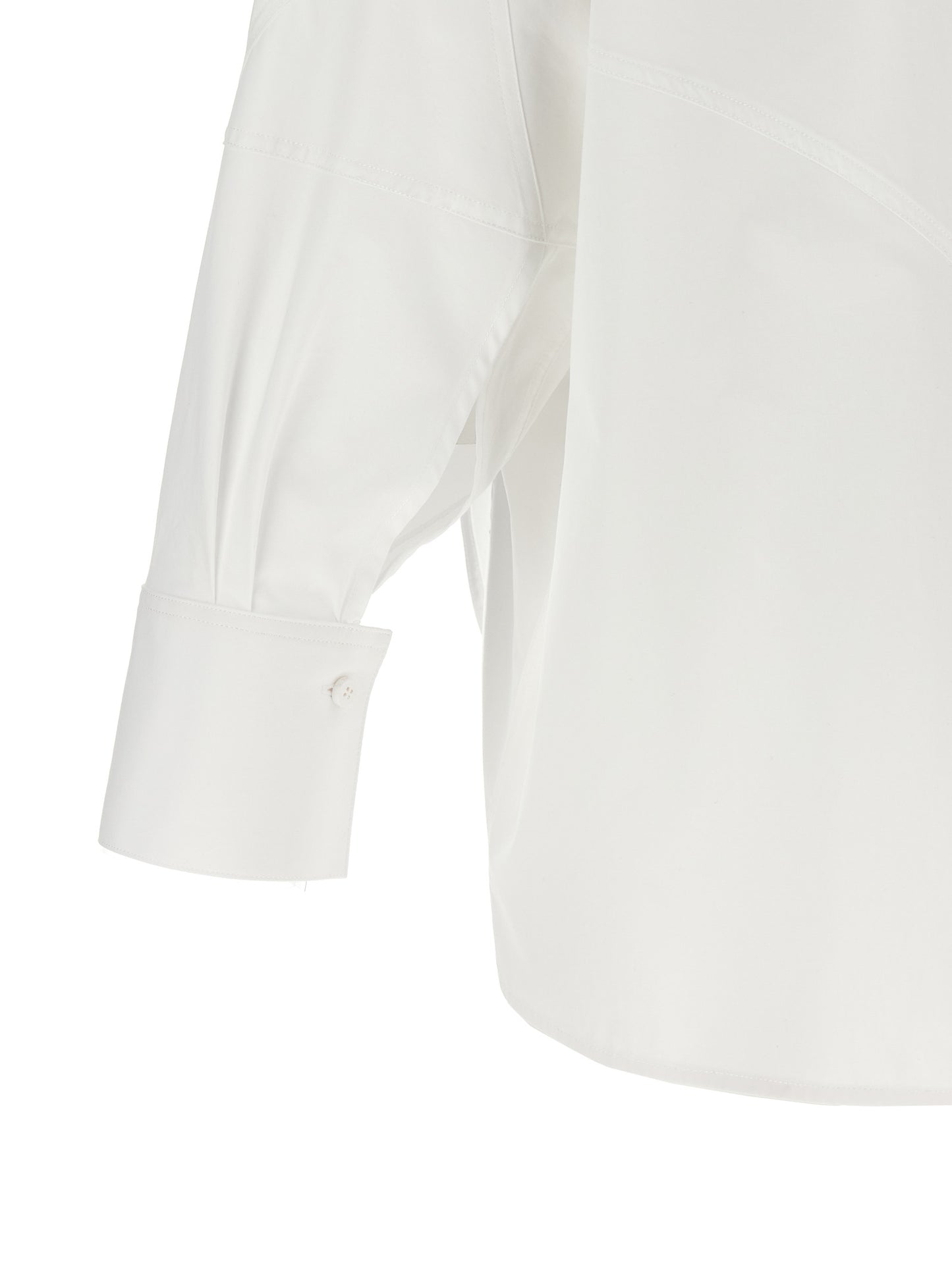The Attico Women Shaped Hem Shirt THE ATTICO