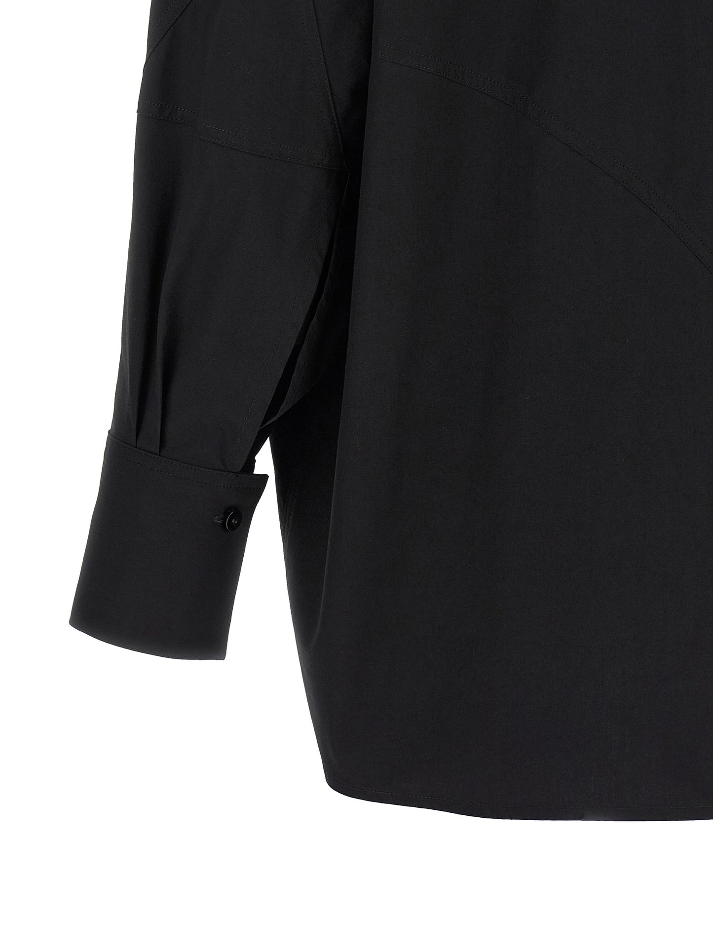 The Attico Women Shaped Hem Shirt THE ATTICO