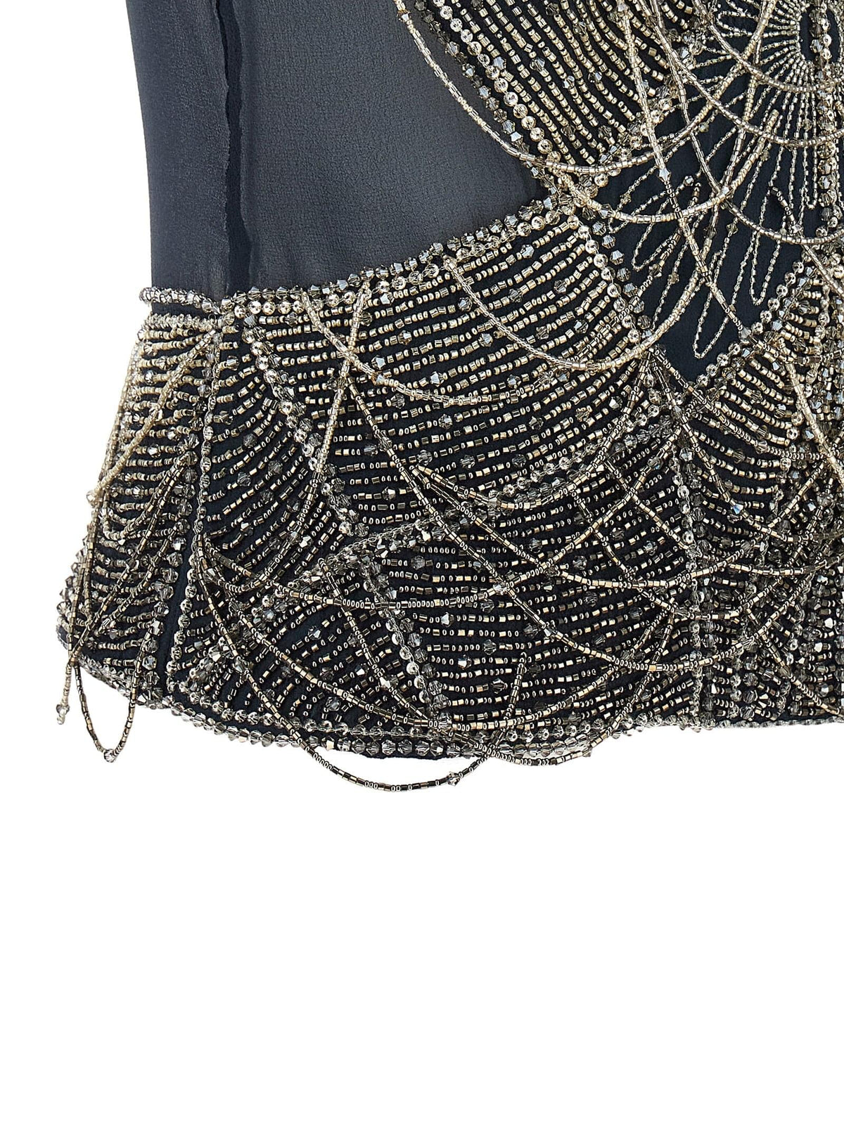 The Attico Women Jewel Embroidery Top THE ATTICO