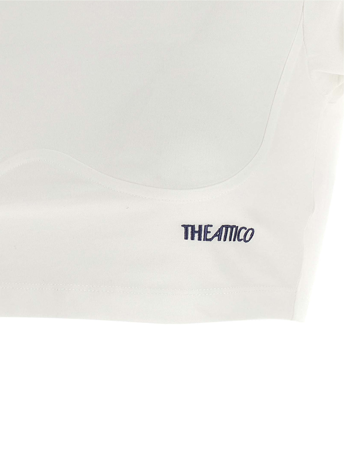 The Attico Women Bustier Crop T-Shirt THE ATTICO
