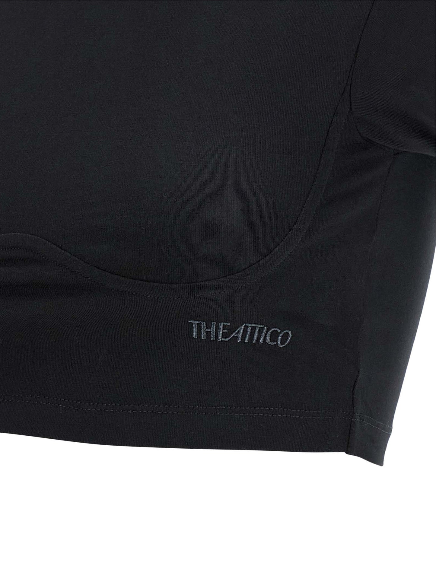 The Attico Women Bustier Crop T-Shirt THE ATTICO