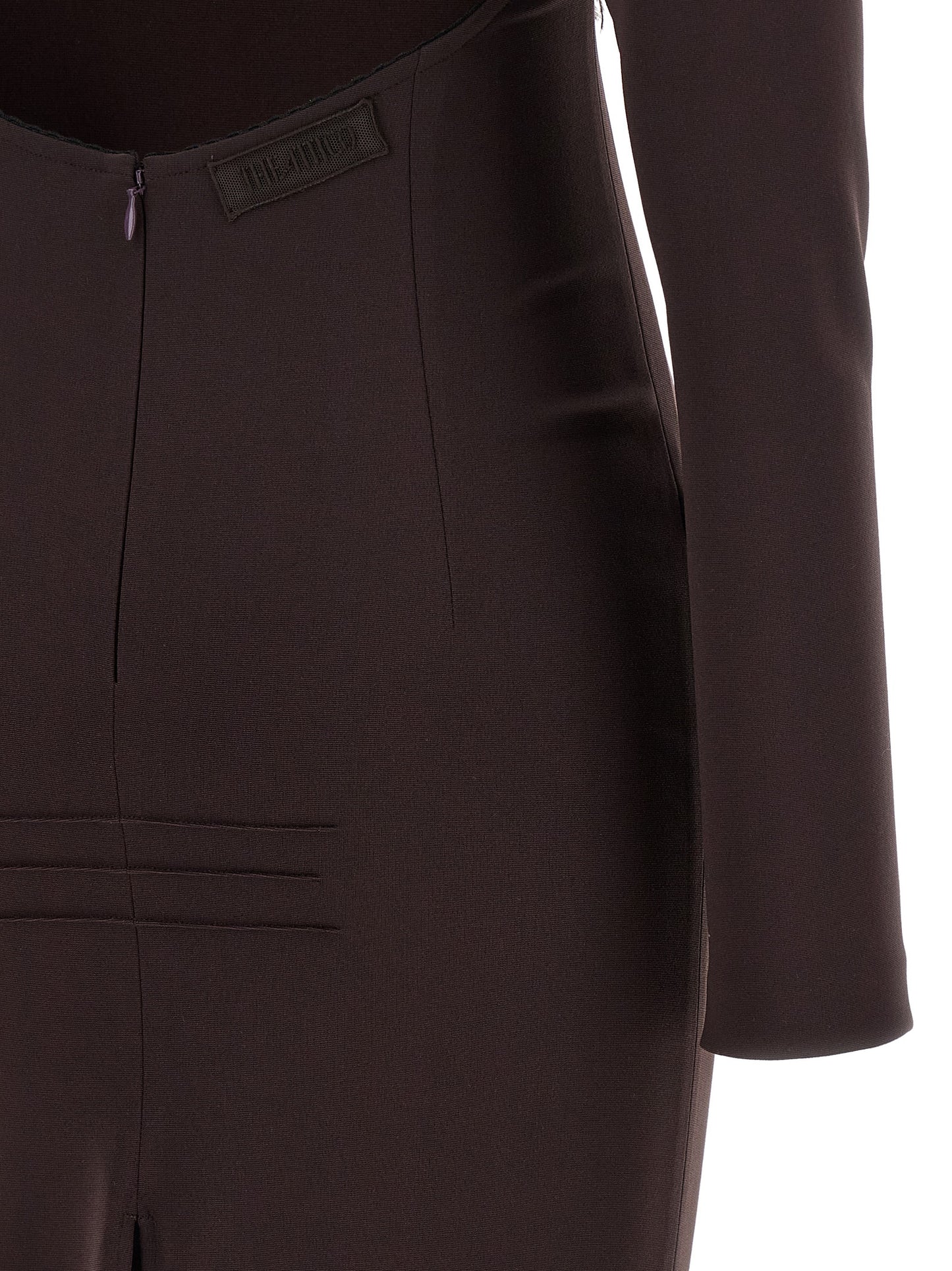 The Attico Women Feather Dress THE ATTICO