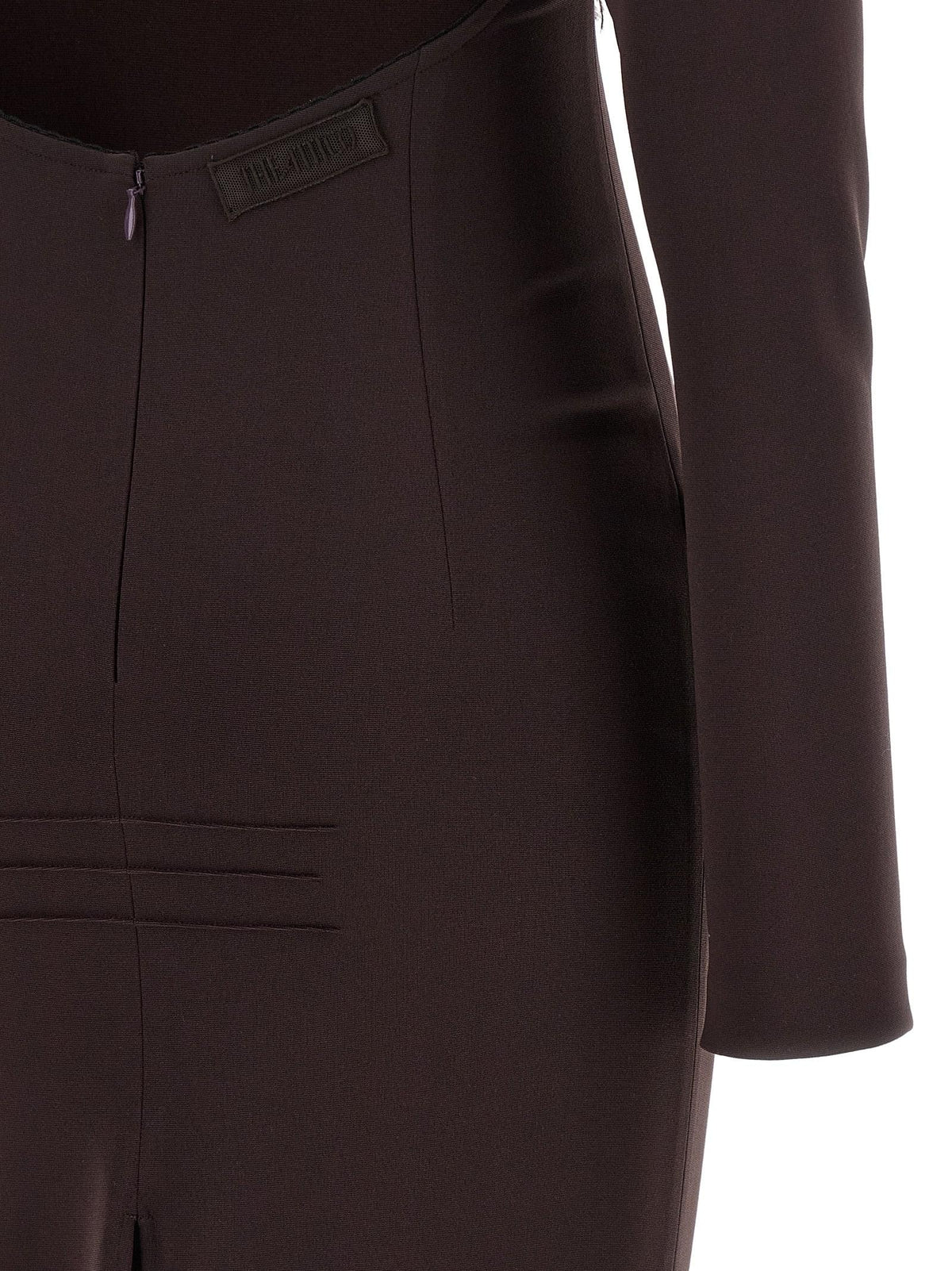 The Attico Women Feather Dress THE ATTICO