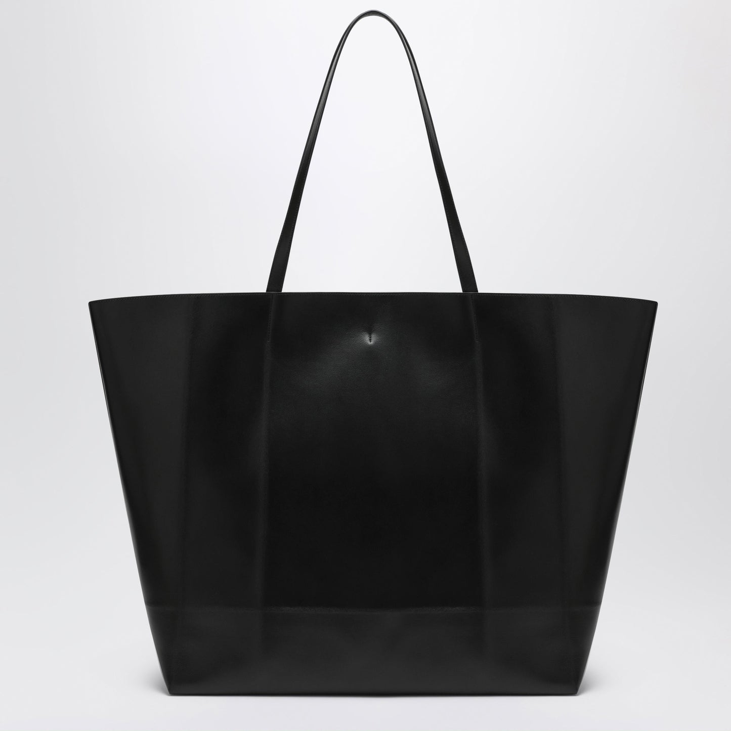 Toteme Roam Tote Bag In Black Leather Women TOTEME