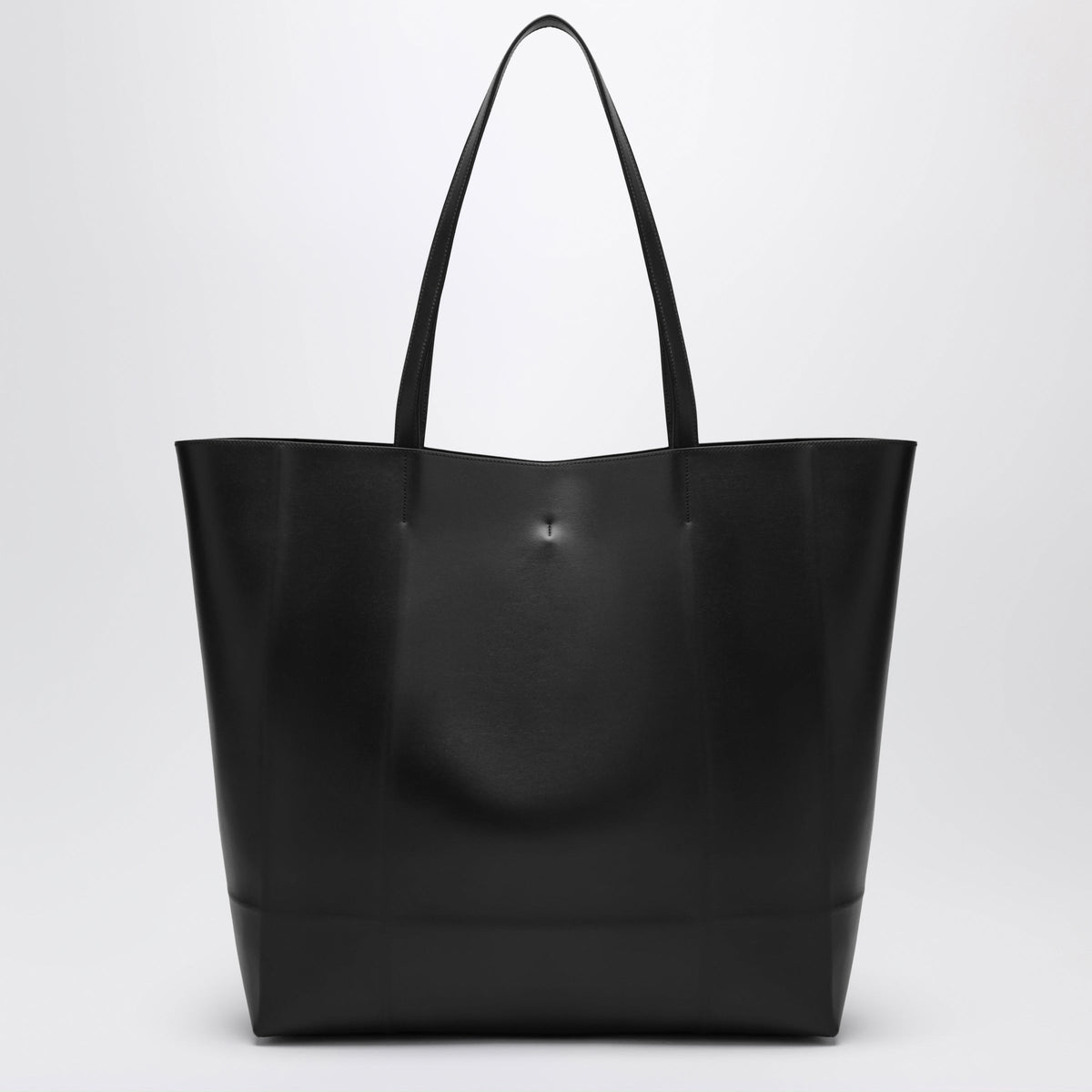 Toteme Roam Tote Bag In Black Leather Women TOTEME