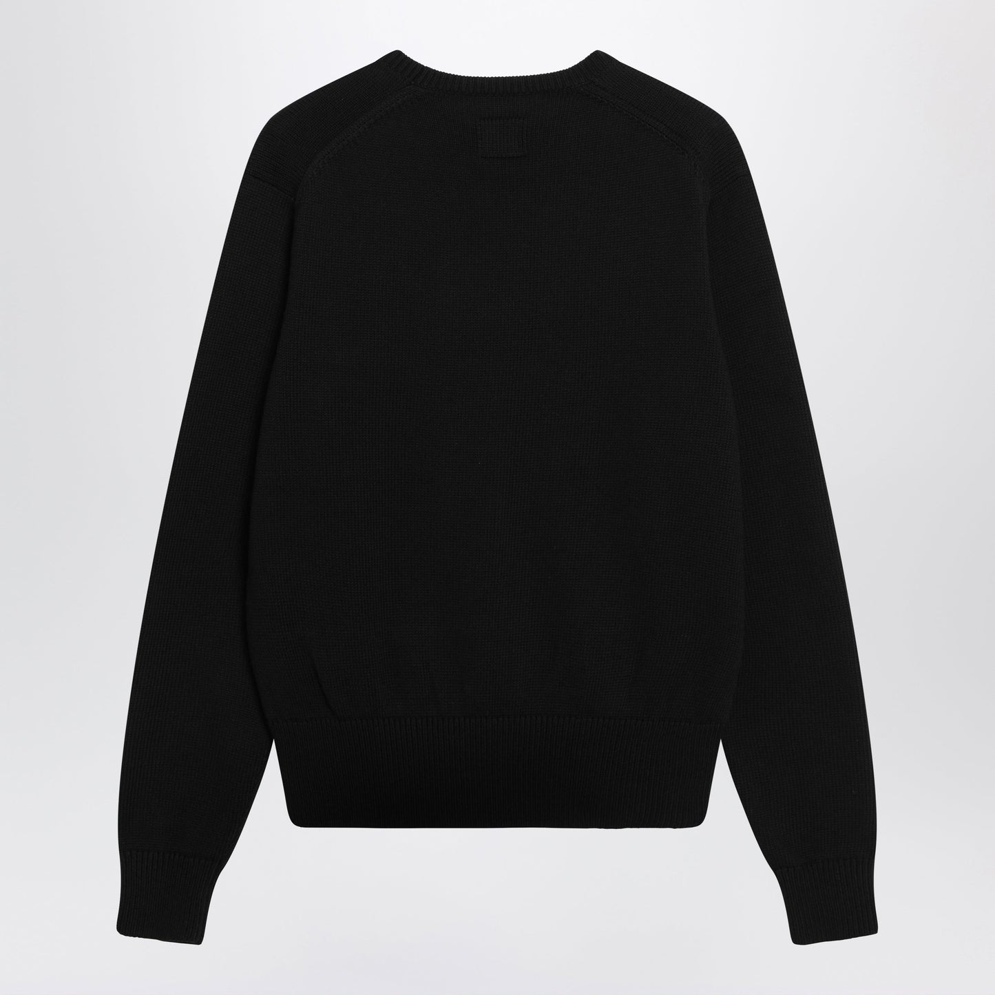 Toteme Black Cotton Crew Neck Jumper Women TOTEME