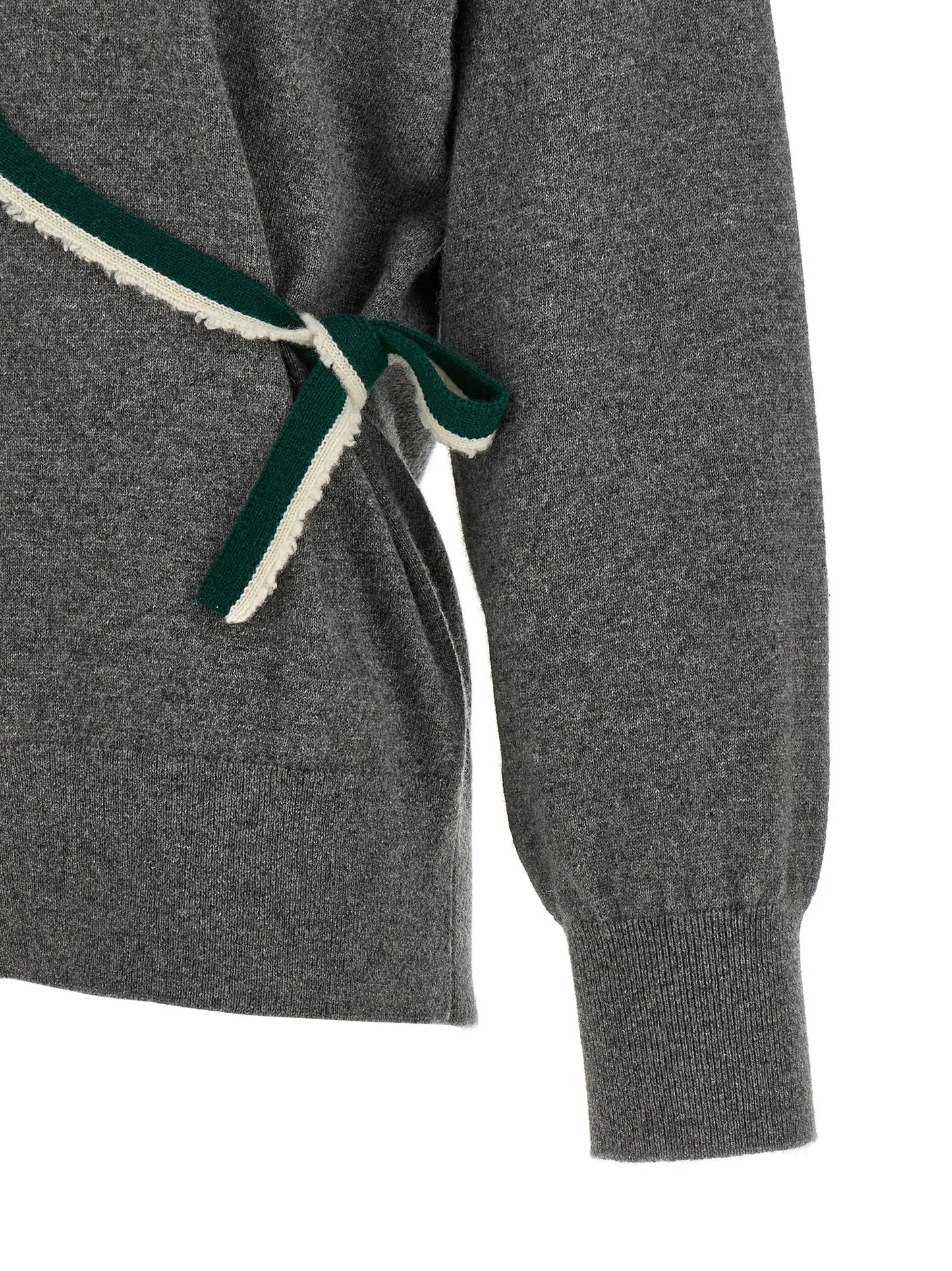 Dries Van Noten Women 'Toma' Sweater With Crossed Closure DRIES VAN NOTEN