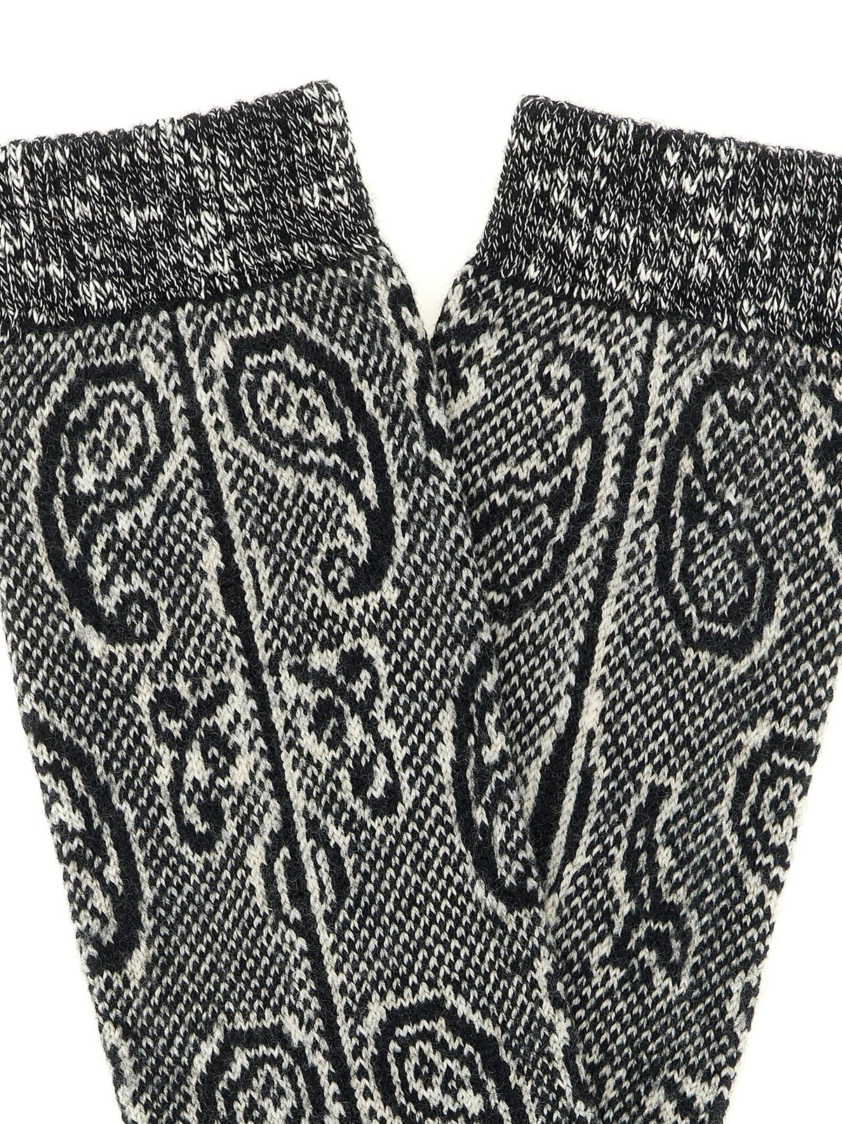 Dries Van Noten Women Dries Van Noten Women Paisley Jacquard Socks DRIES VAN NOTEN
