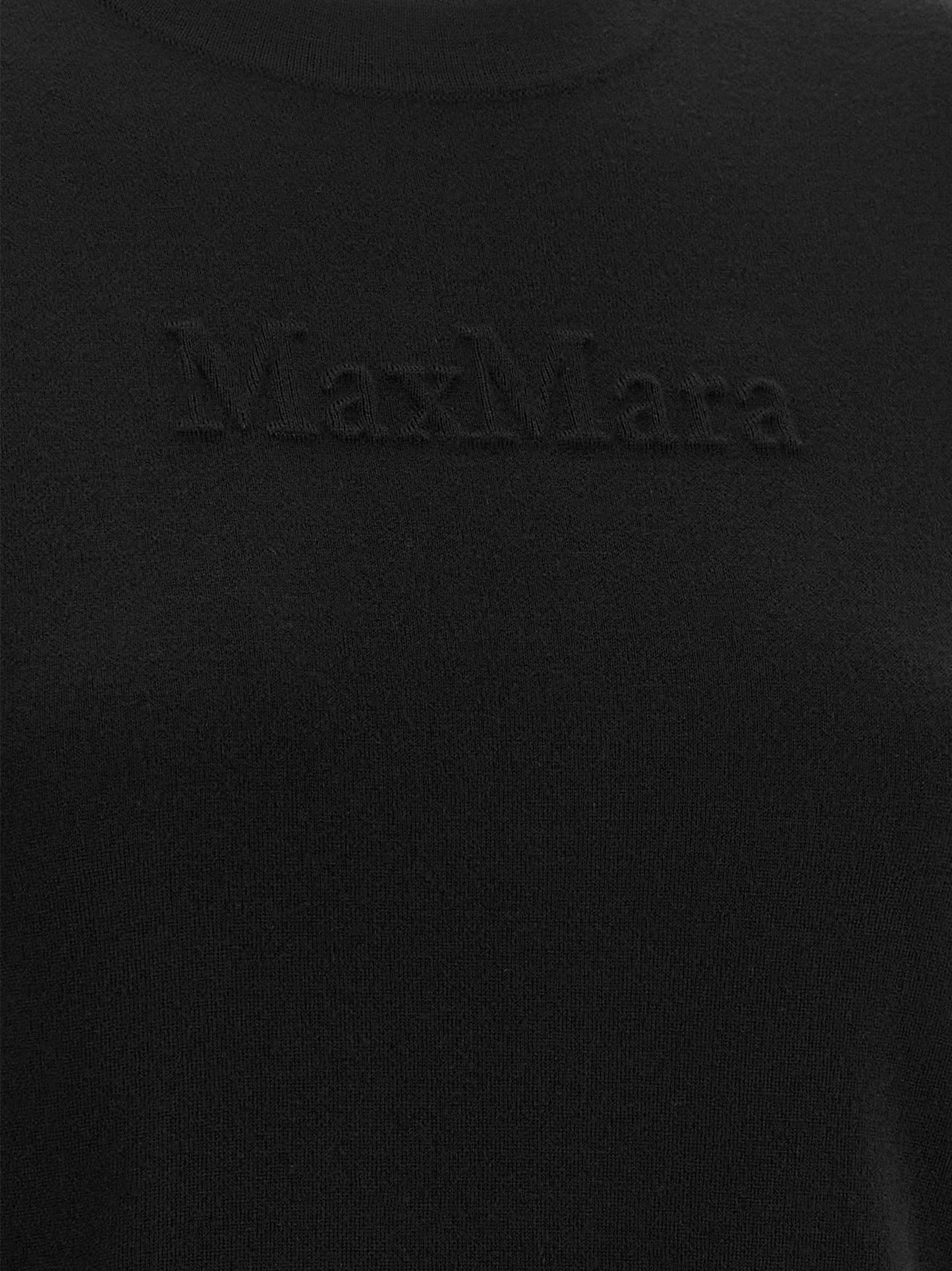 Max Mara Women 'Manto' Sweater With Embossed Logo MAX MARA