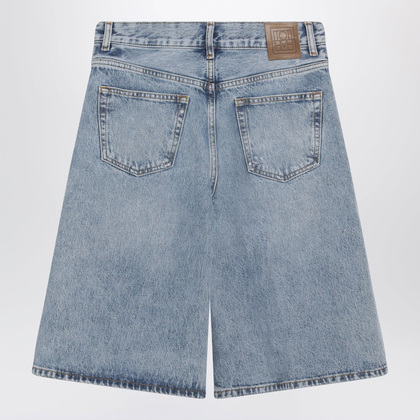 Toteme True Vintage Denim Bermuda Shorts Women TOTEME