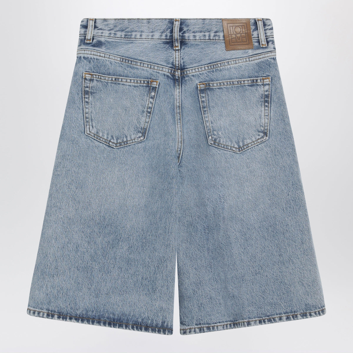 Toteme True Vintage Denim Bermuda Shorts Women TOTEME