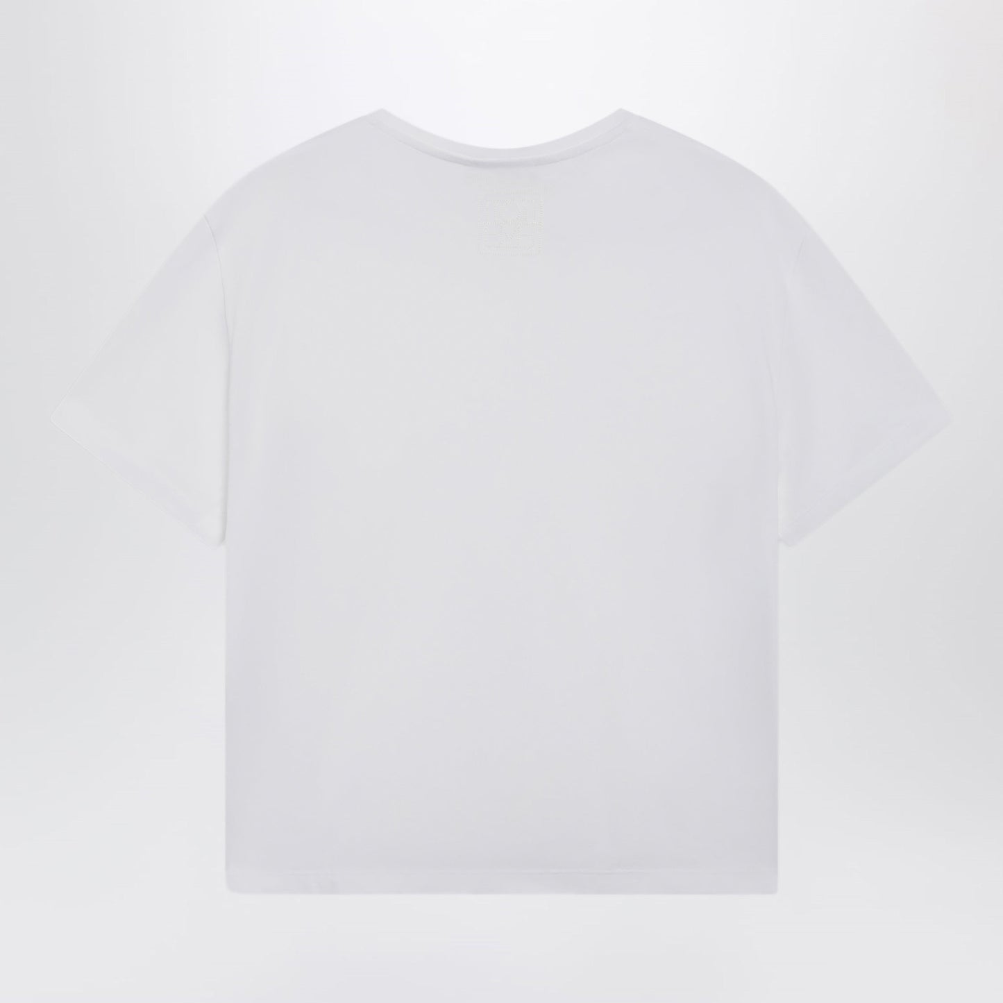 Toteme Classic T-Shirt In White Organic Cotton Jersey Women TOTEME