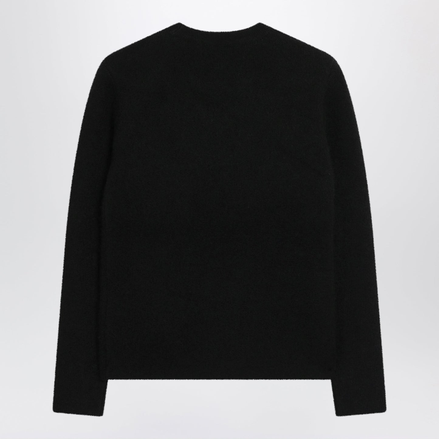 Toteme Black Crew-Neck Sweater In Silk And Cashmere Blend Women TOTEME