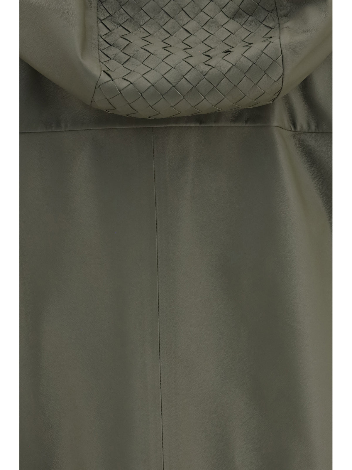 Bottega Veneta Women Lightweight Nappa Leather Jacket With Intrecciato Hood BOTTEGA VENETA