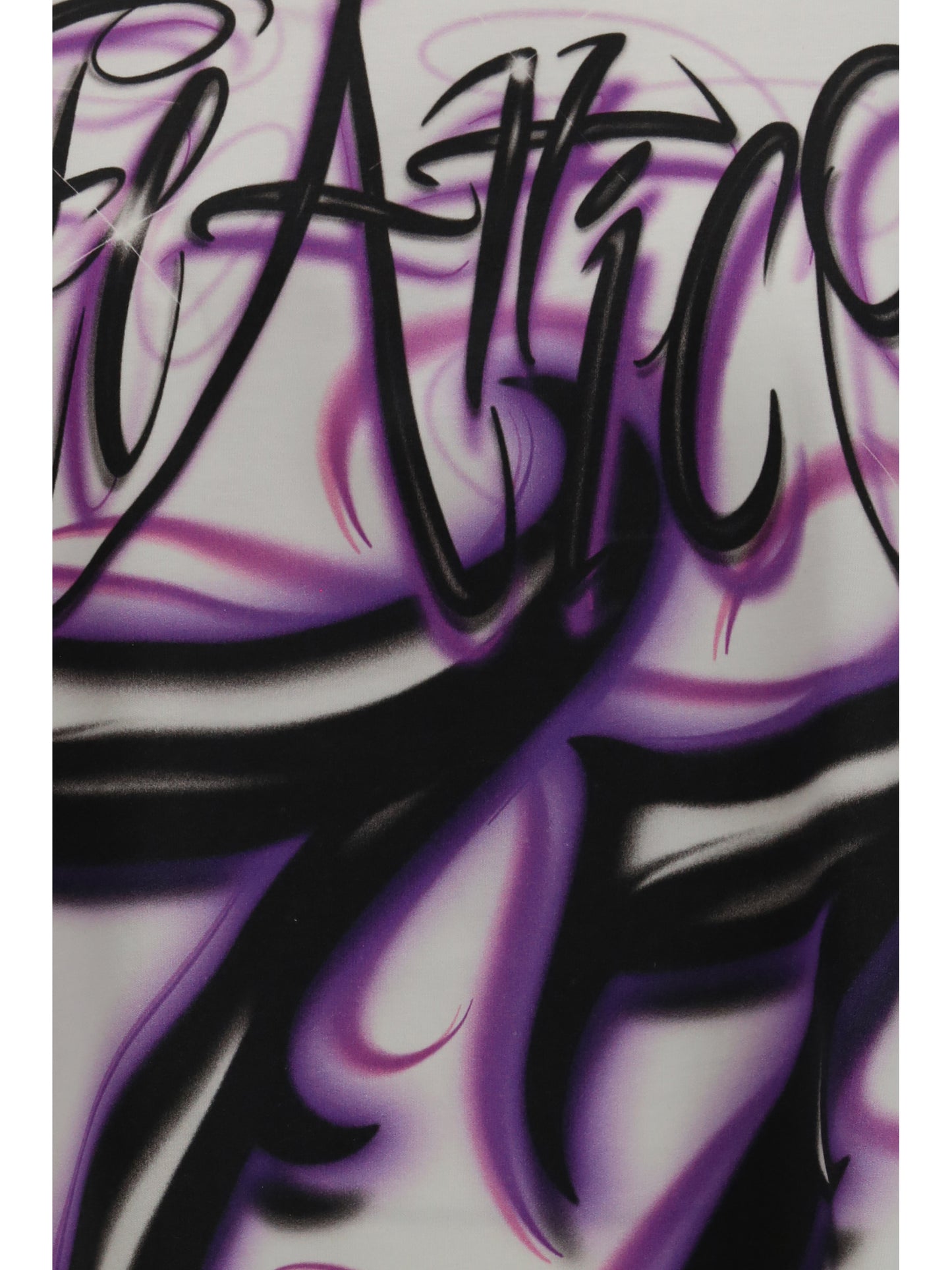The Attico Women Oversized Graphic Logo T-Shirt THE ATTICO