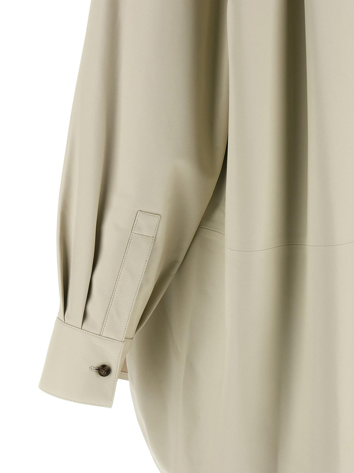 Yves Salomon Women Leather Shirt YVES SALOMON