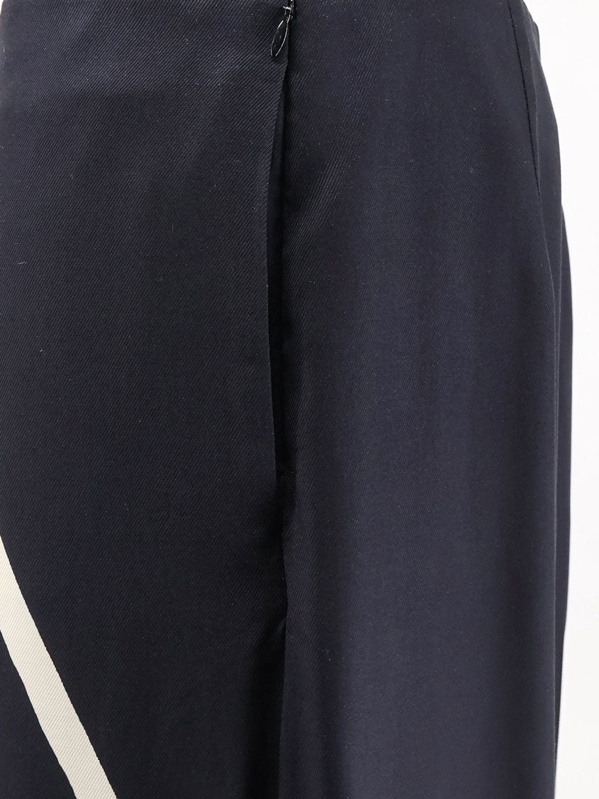 Alberta Ferretti Women Viscose Trousers With Bicolor Print ALBERTA FERRETTI