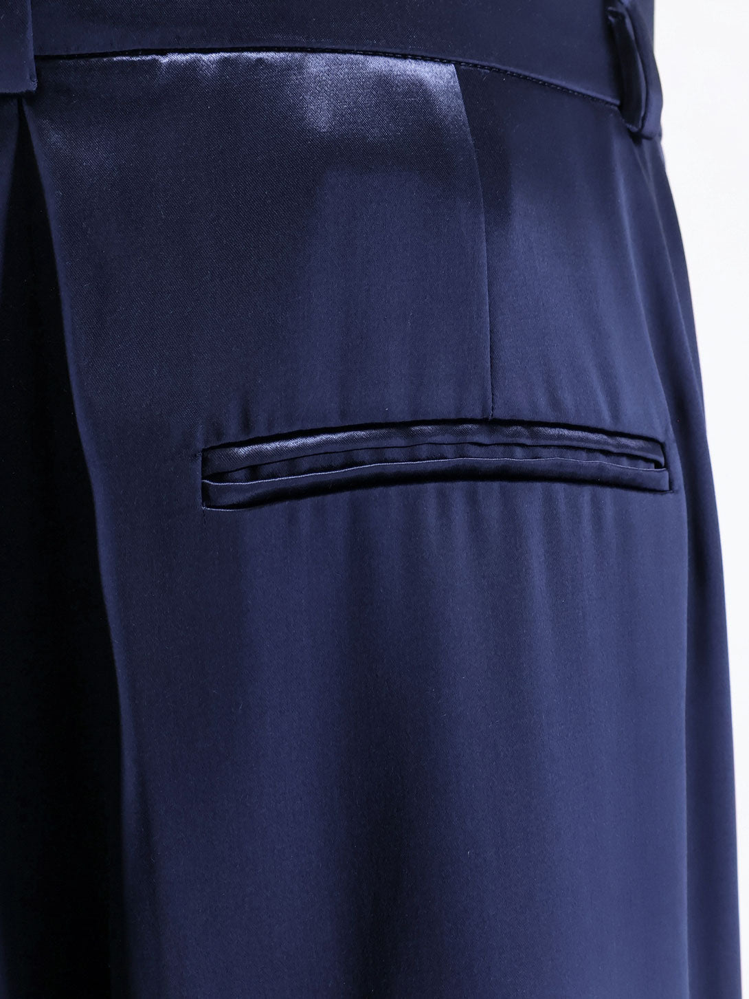 Alberta Ferretti Women Satin Trousers With Pinces ALBERTA FERRETTI