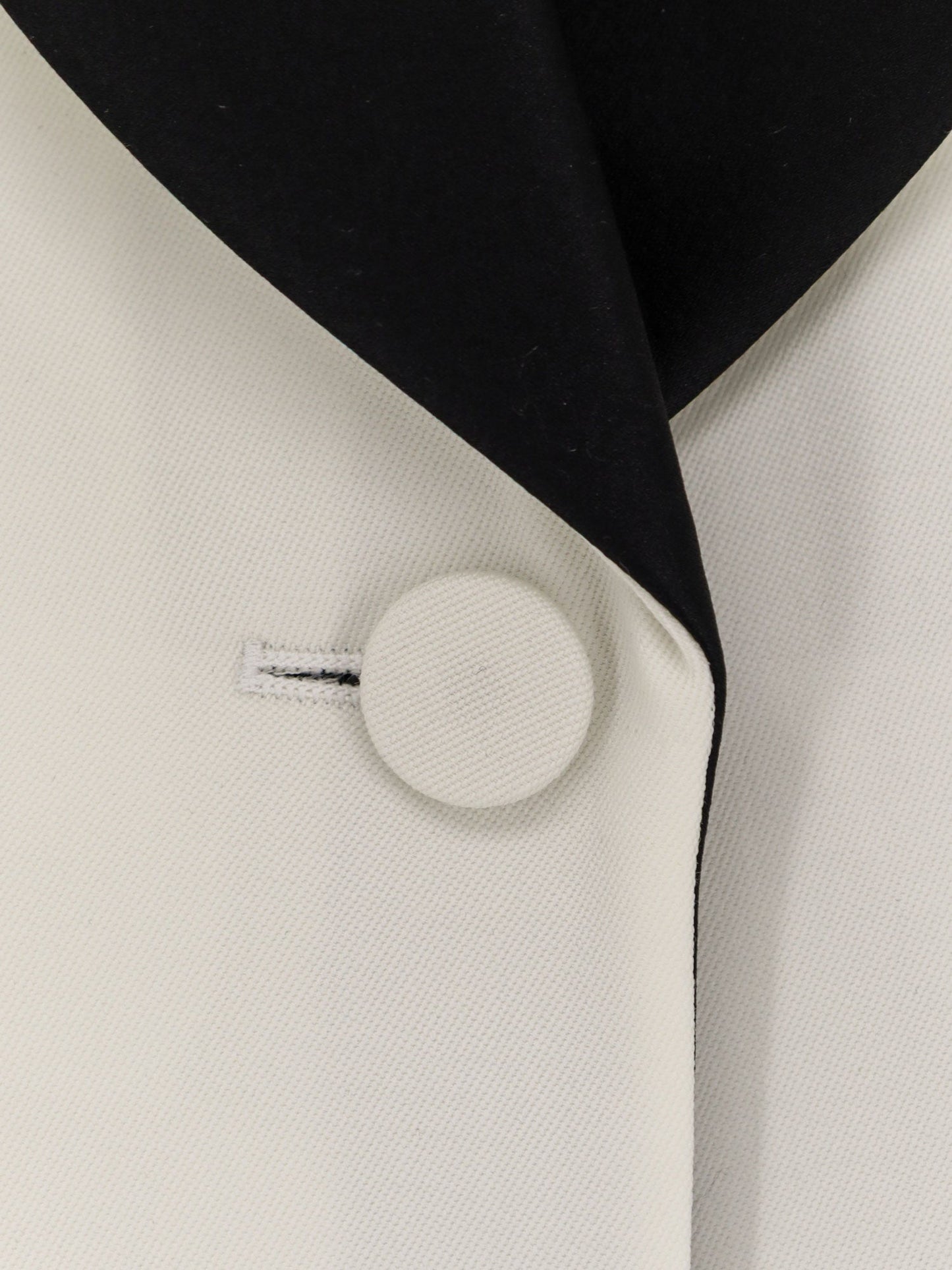 Alexander Mcqueen Women Wool Blazer With Satin Lapel ALEXANDER MCQUEEN