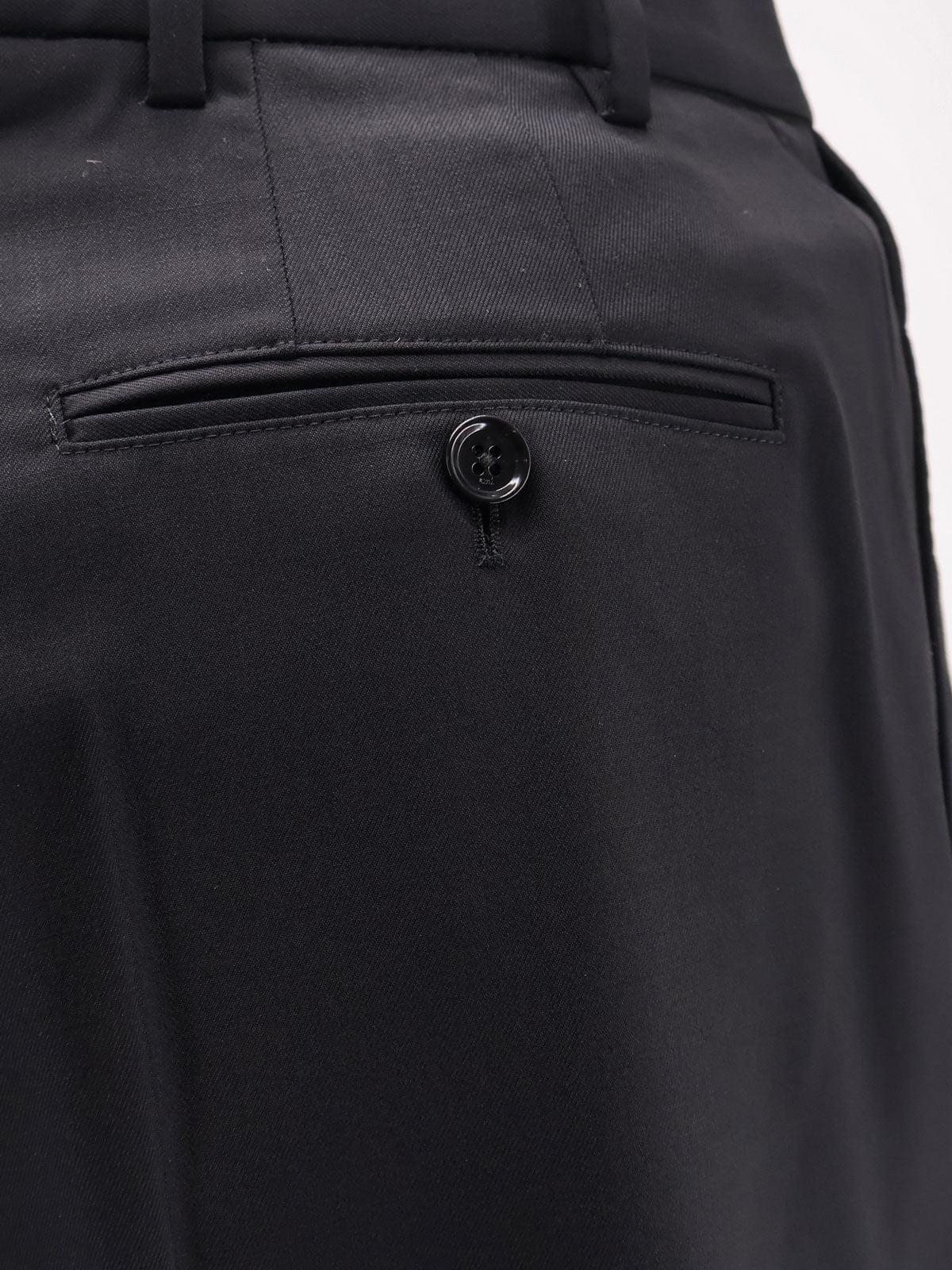 Ami Paris Men Virgin Wool Shorts AMI PARIS