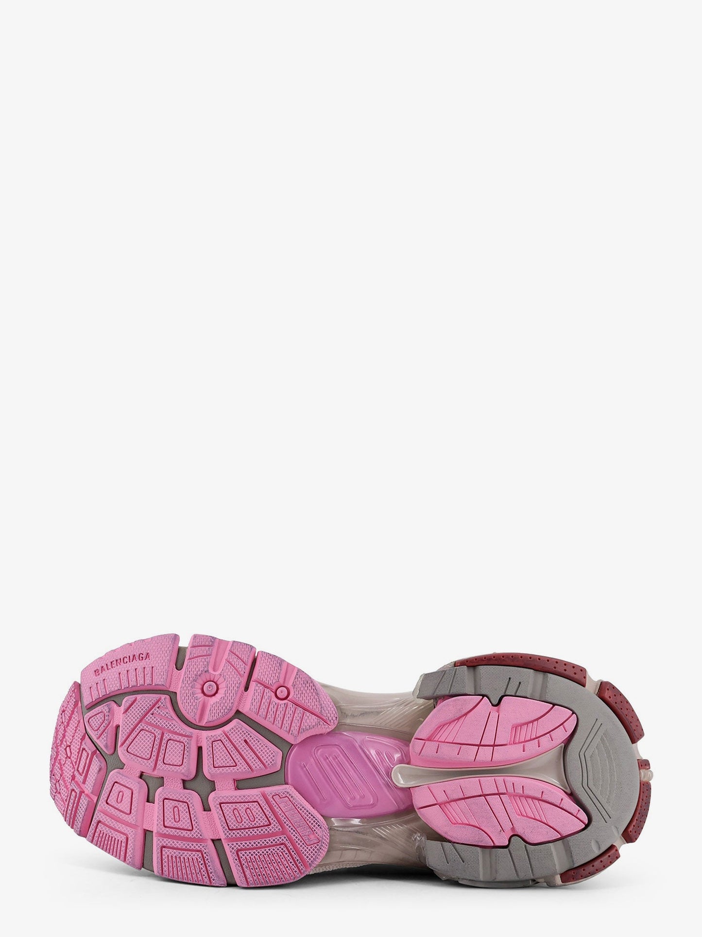 Balenciaga Women Runner 2 Nylon Low-Top Sneakers With Leather Inserts BALENCIAGA