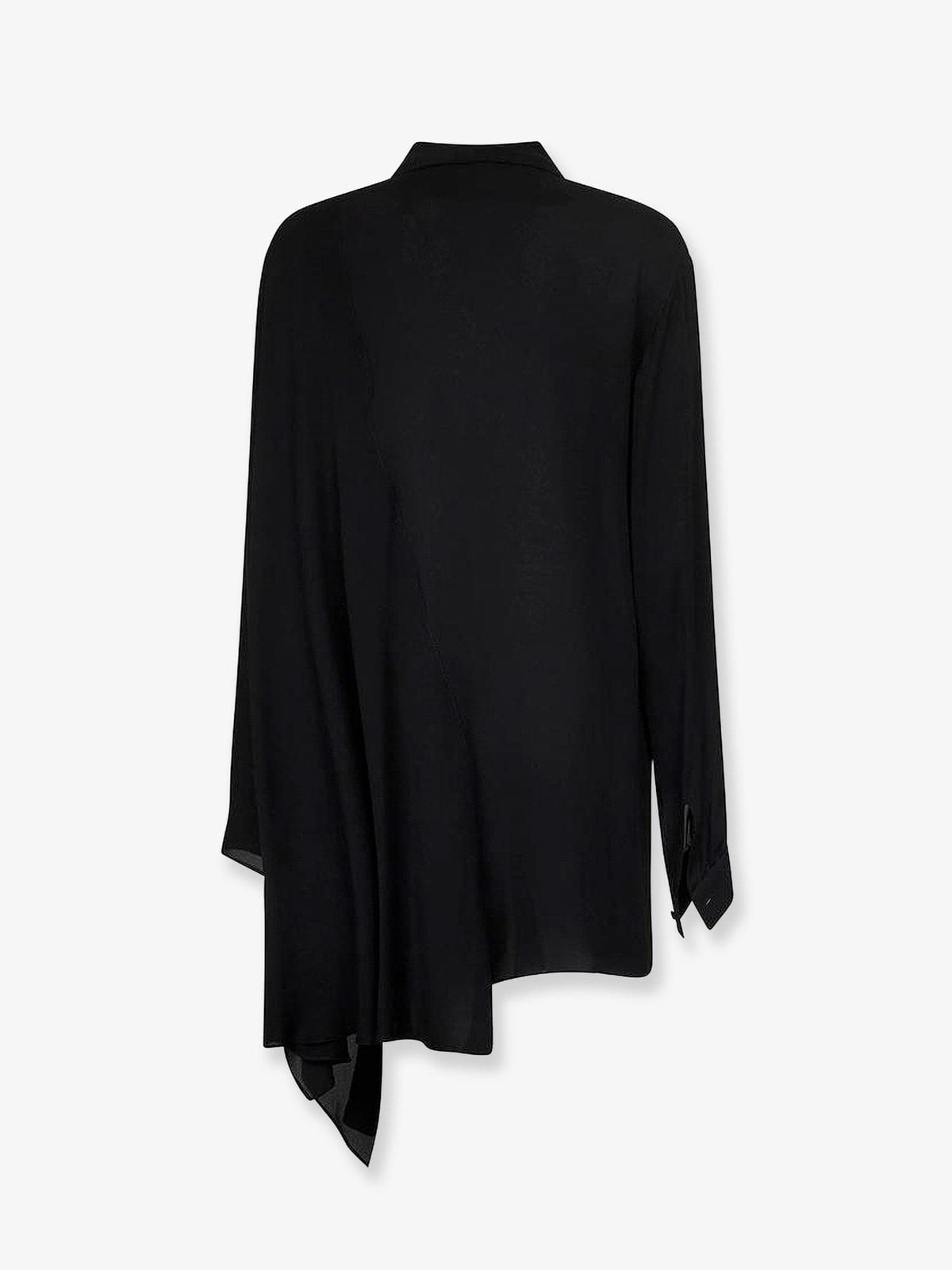 Balenciaga Women Silk Shirt With Bow BALENCIAGA