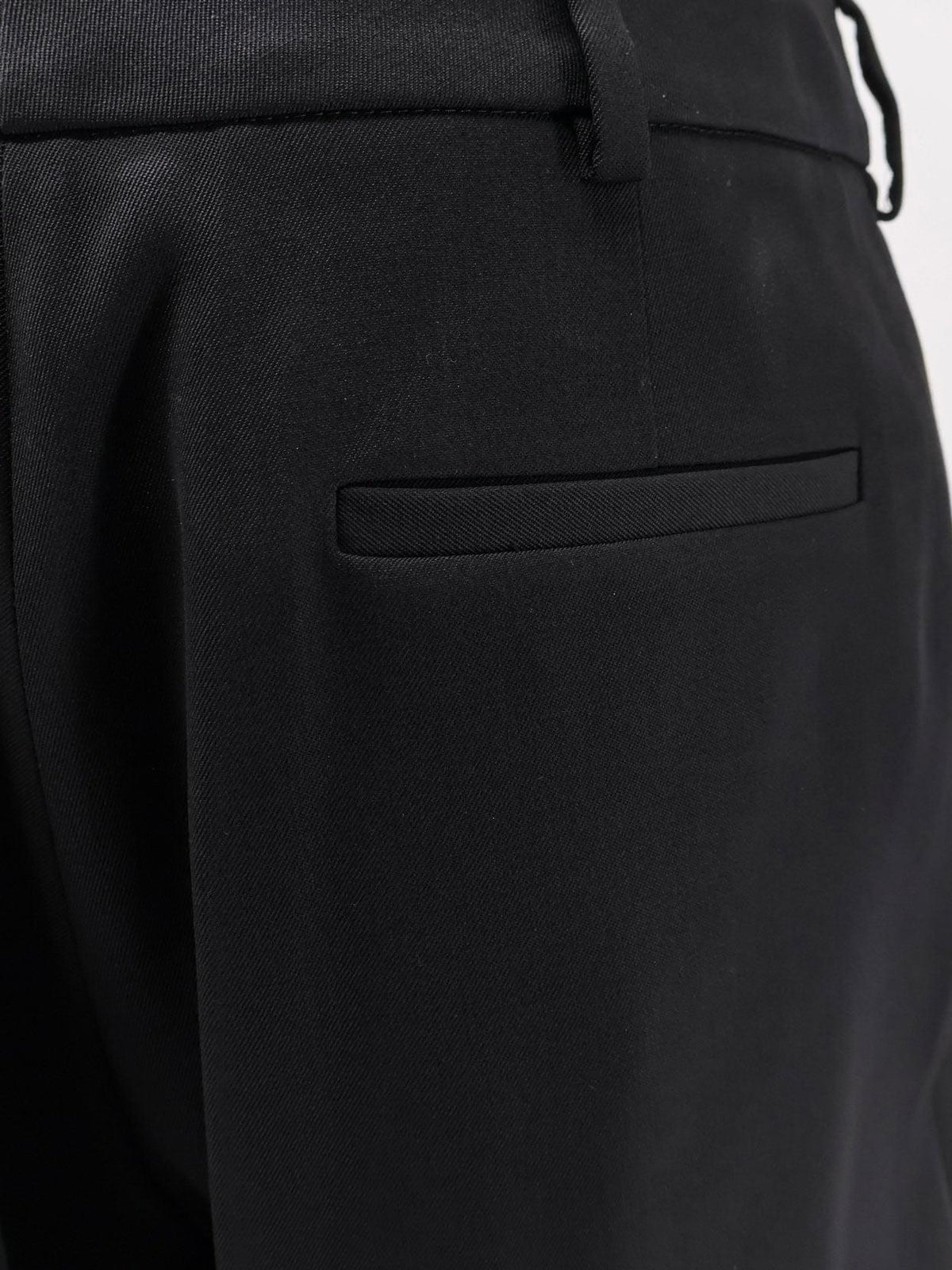 Balenciaga Women Slim Tailored Wool Trousers BALENCIAGA