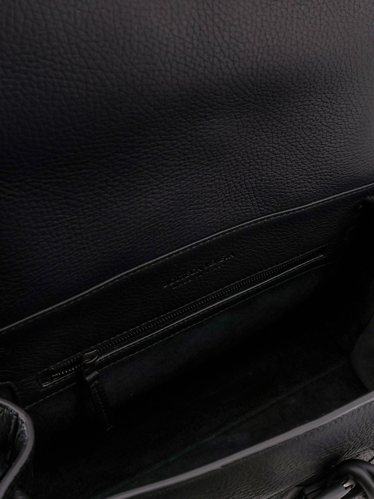 Bottega Veneta Men Andiamo Leather Shoulder Bag With Intrecciato Pattern BOTTEGA VENETA