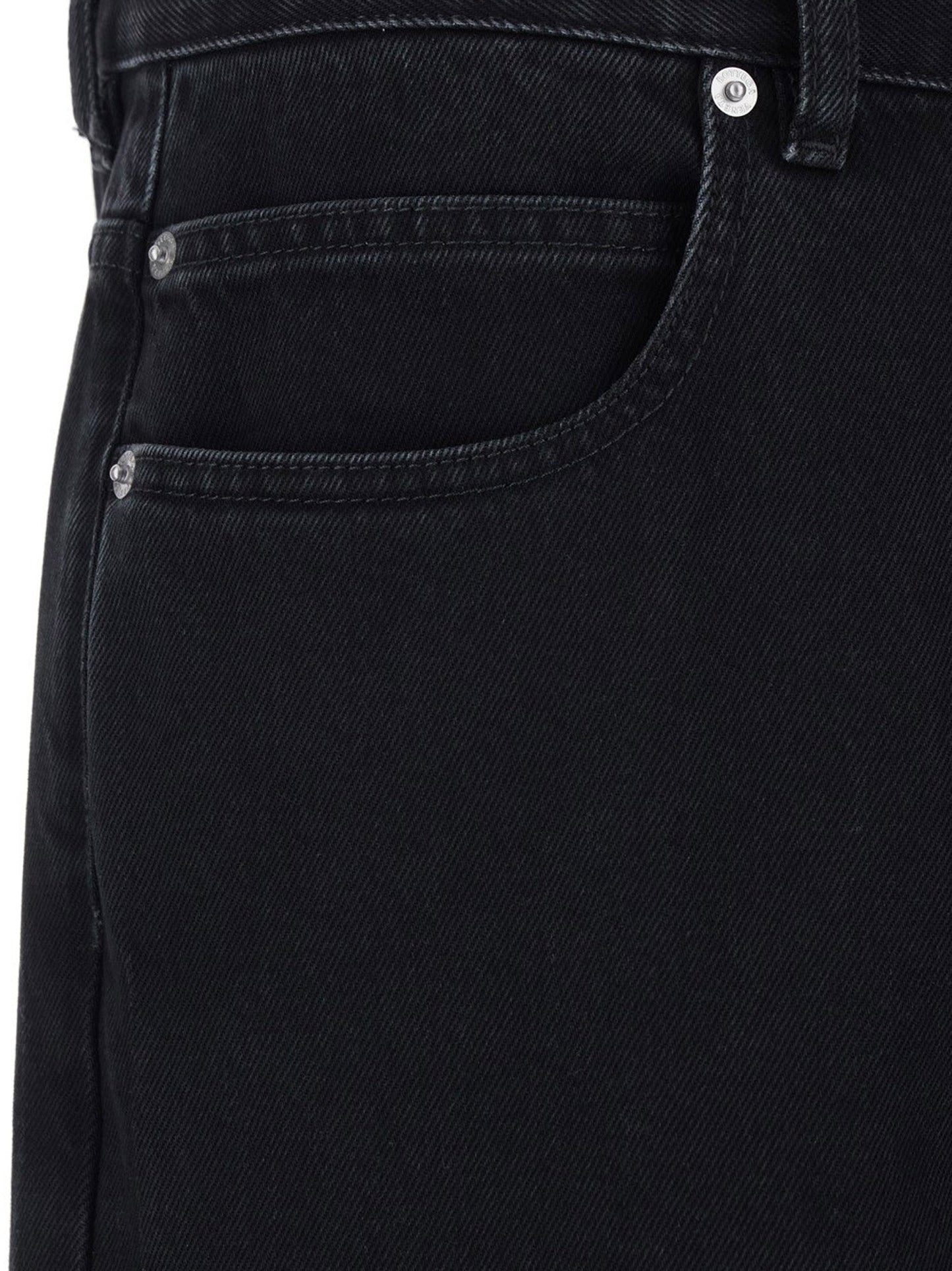 Bottega Veneta Men Black Denim Trousers BOTTEGA VENETA