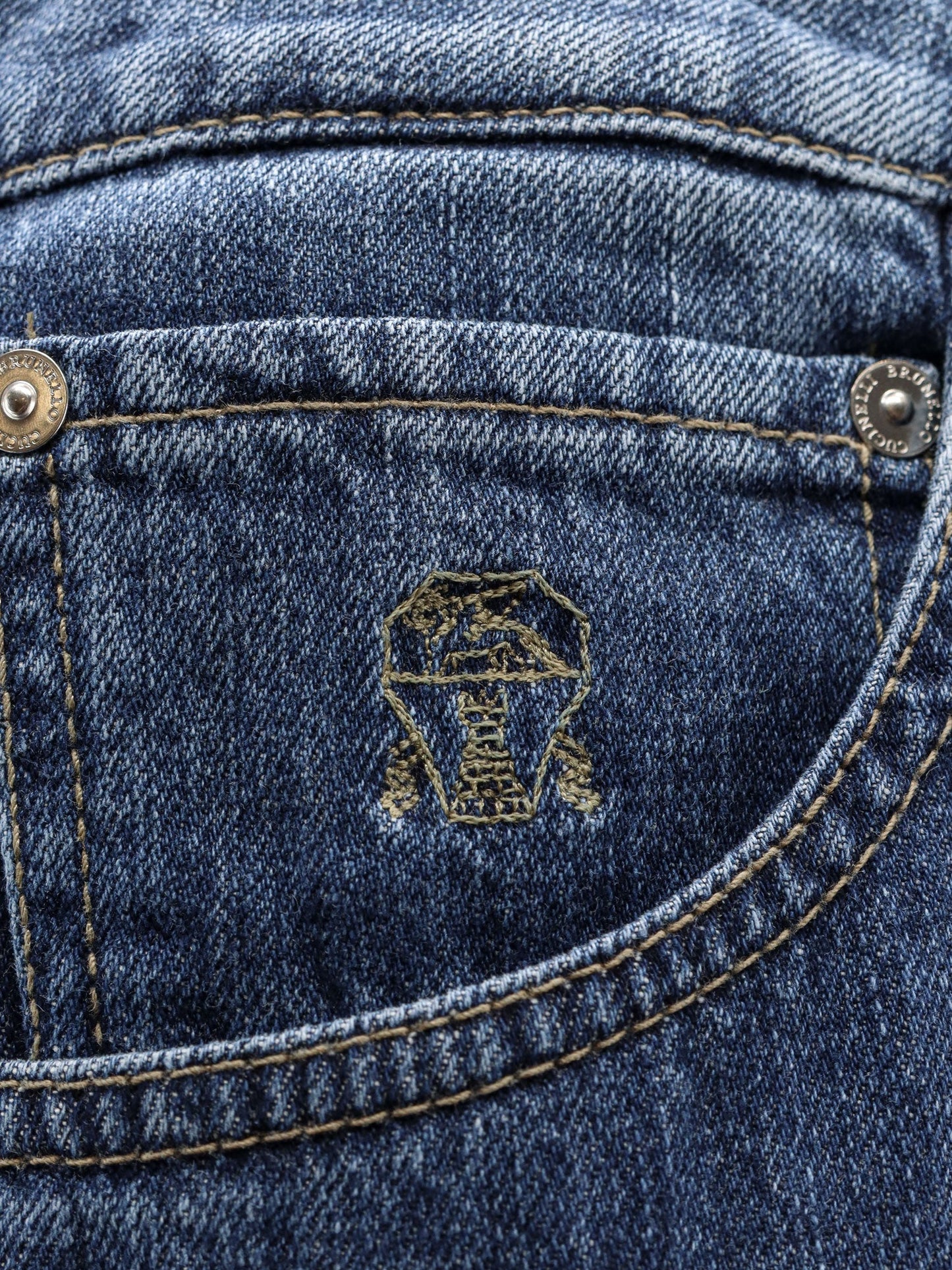 Brunello Cucinelli Men Leisure Fit Cotton Jeans BRUNELLO CUCINELLI