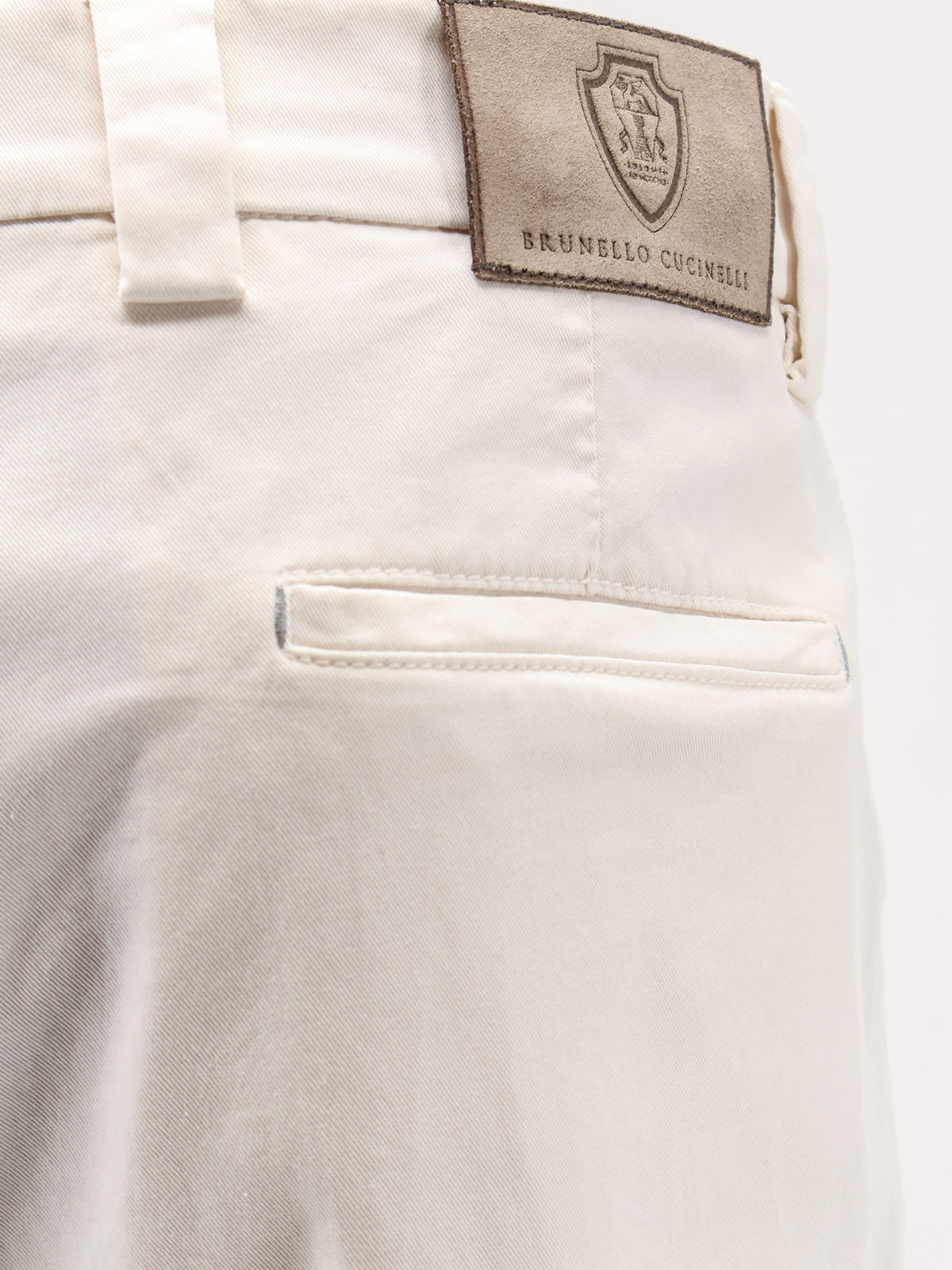 Brunello Cucinelli Men Stretch Cotton Trousers BRUNELLO CUCINELLI