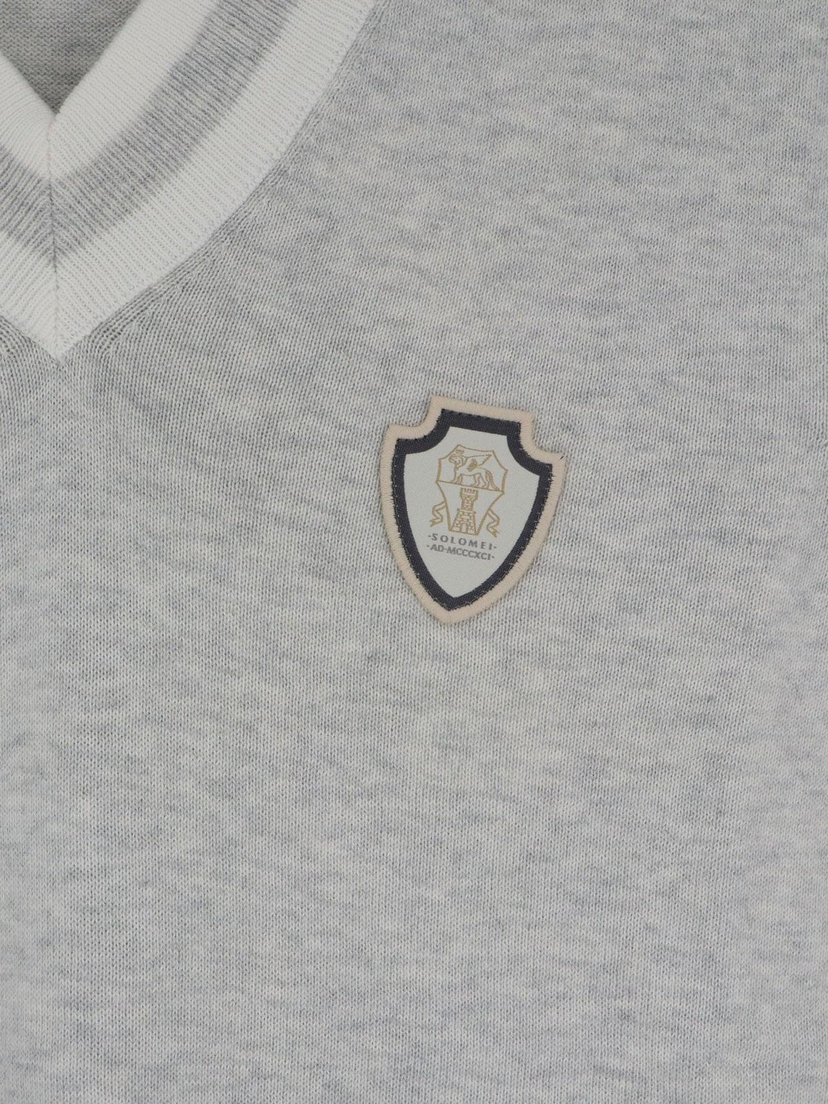 Brunello Cucinelli Men Cotton Vest With Front Logo Patch BRUNELLO CUCINELLI