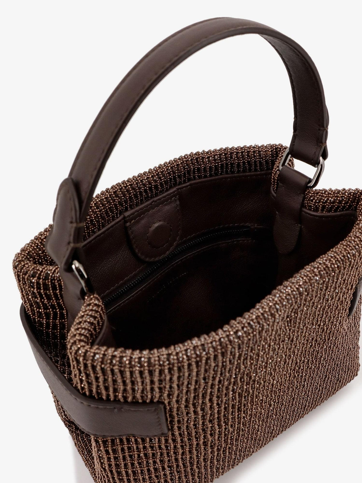 Brunello Cucinelli Women Essence Riding Leather Crossbody Bag BRUNELLO CUCINELLI