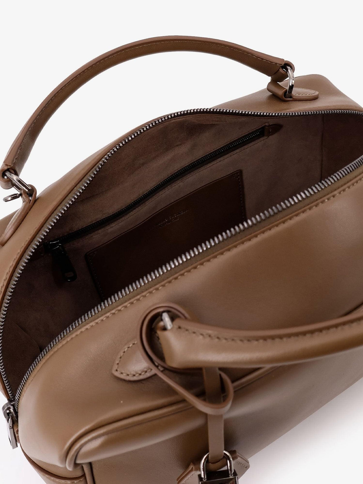 Brunello Cucinelli Women Boston Explorer Leather Crossbody Bag BRUNELLO CUCINELLI