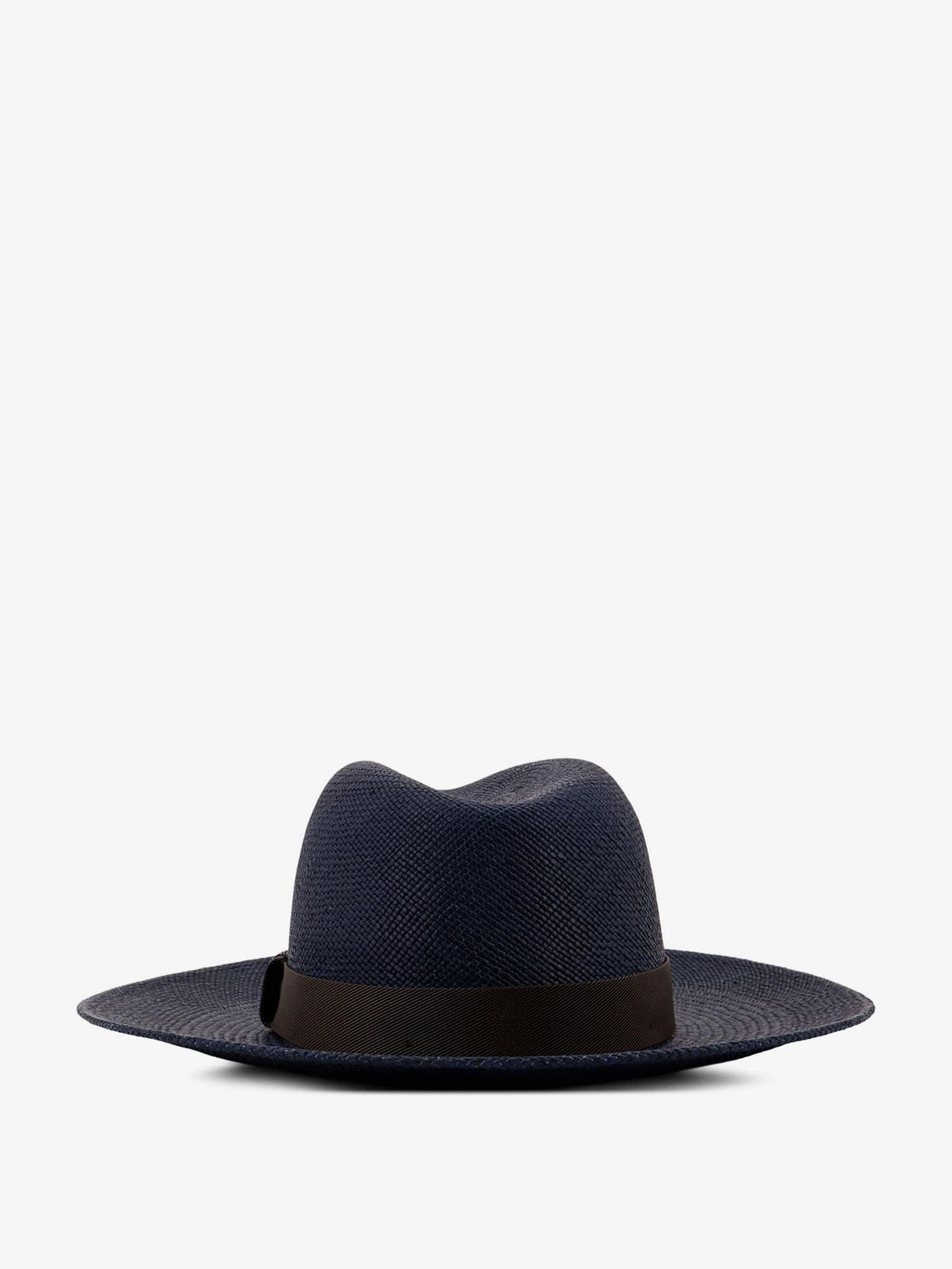 Brunello Cucinelli Women Raffia Fedora Hat With Monili Detail BRUNELLO CUCINELLI