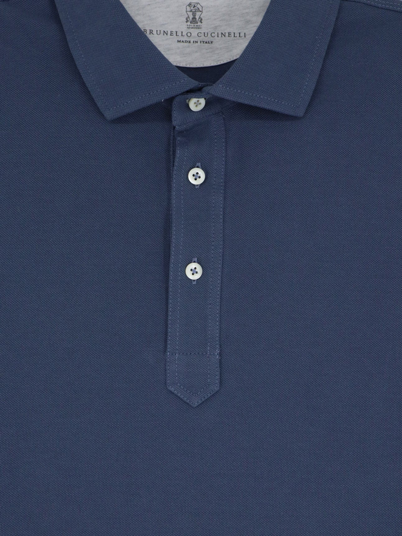 Brunello Cucinelli Men Cotton Polo Shirt BRUNELLO CUCINELLI