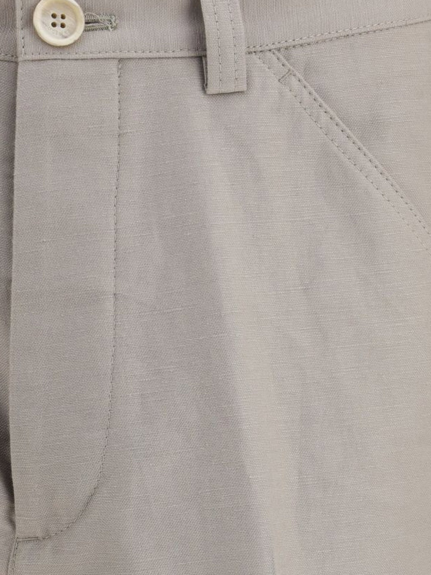 Brunello Cucinelli Men Cotton And Linen Trousers BRUNELLO CUCINELLI