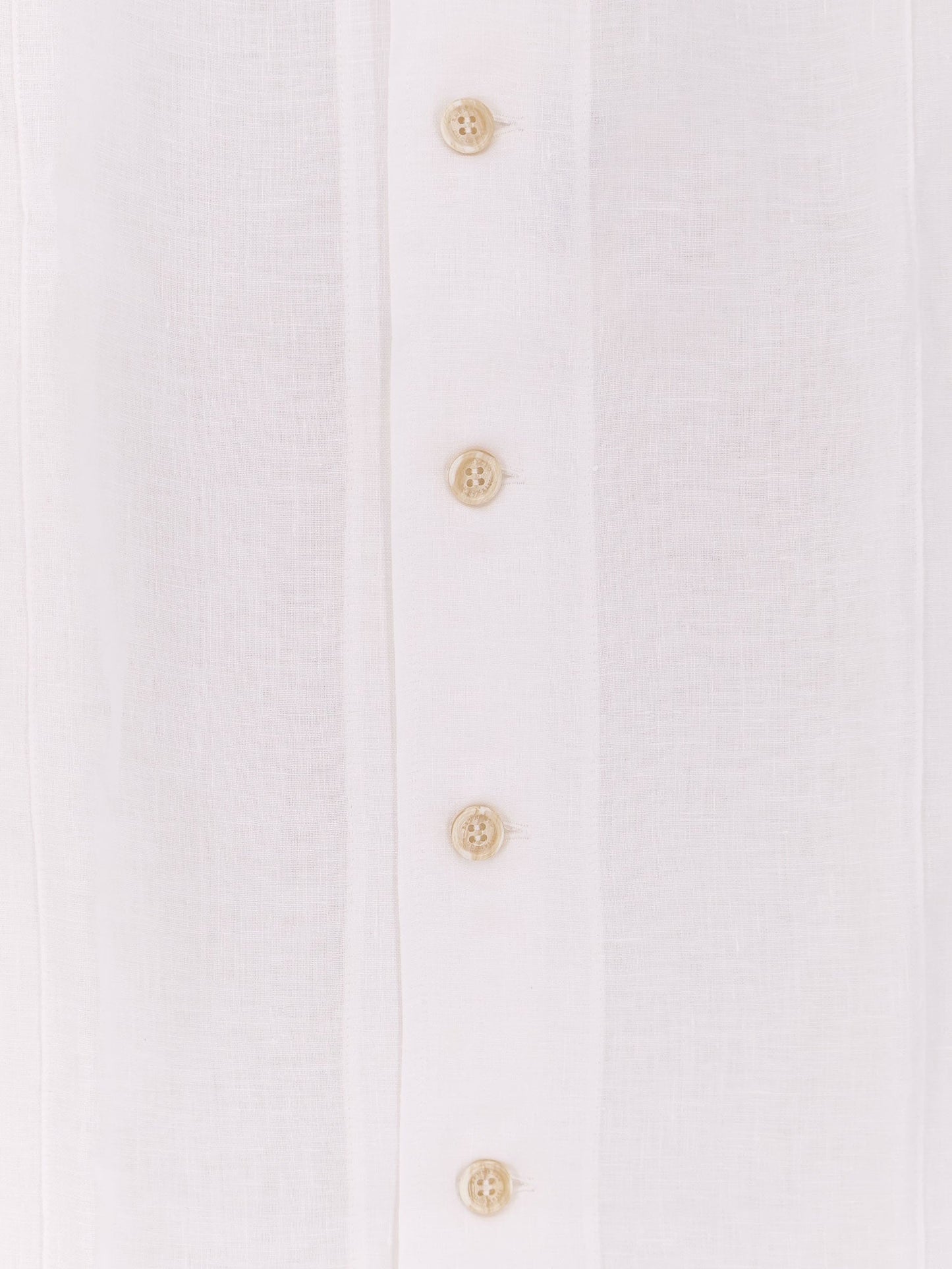 Brunello Cucinelli Men Easy Fit Linen Shirt BRUNELLO CUCINELLI