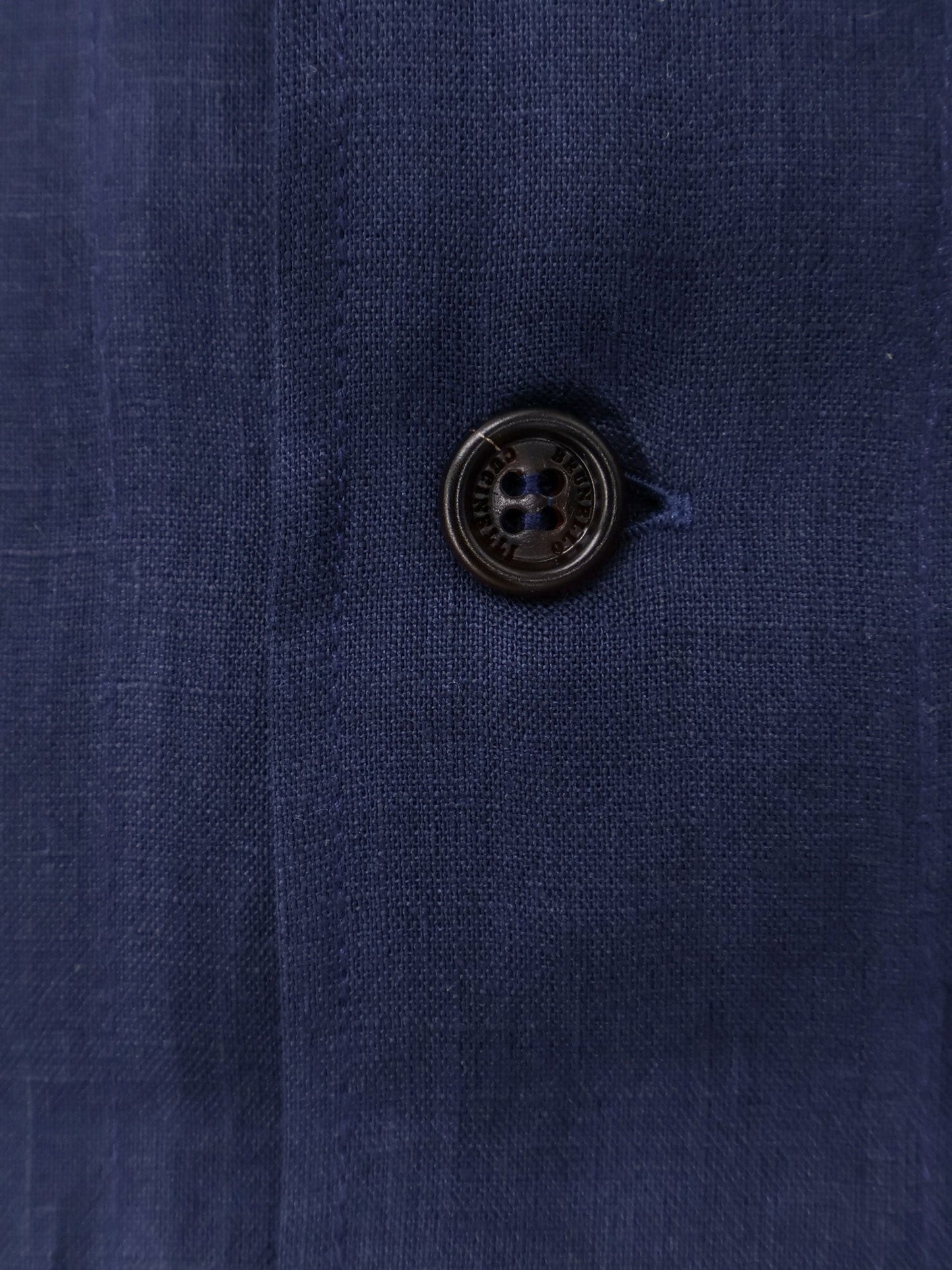 Brunello Cucinelli Men Easy Fit Linen Shirt BRUNELLO CUCINELLI