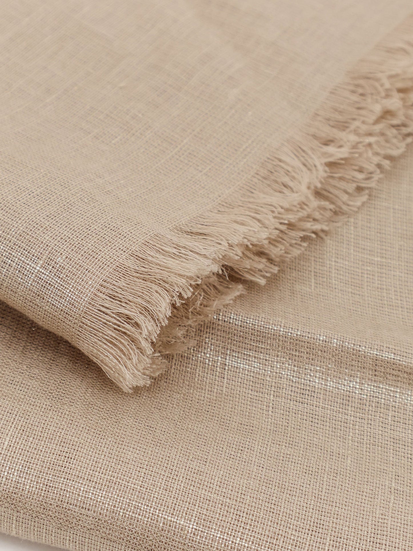 Brunello Cucinelli Women Linen Lurex Scarf BRUNELLO CUCINELLI