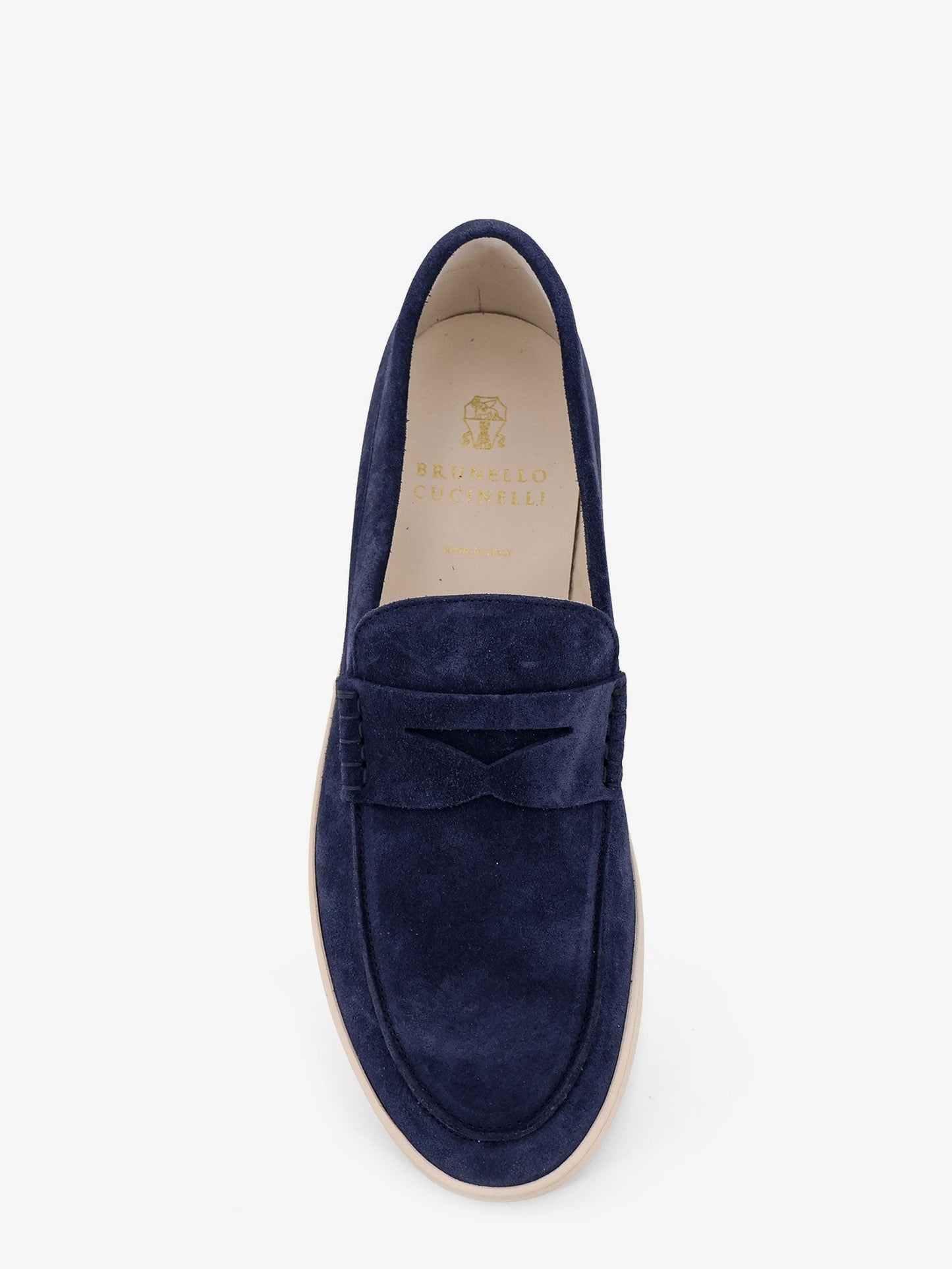 Brunello Cucinelli Men Suede Loafers BRUNELLO CUCINELLI