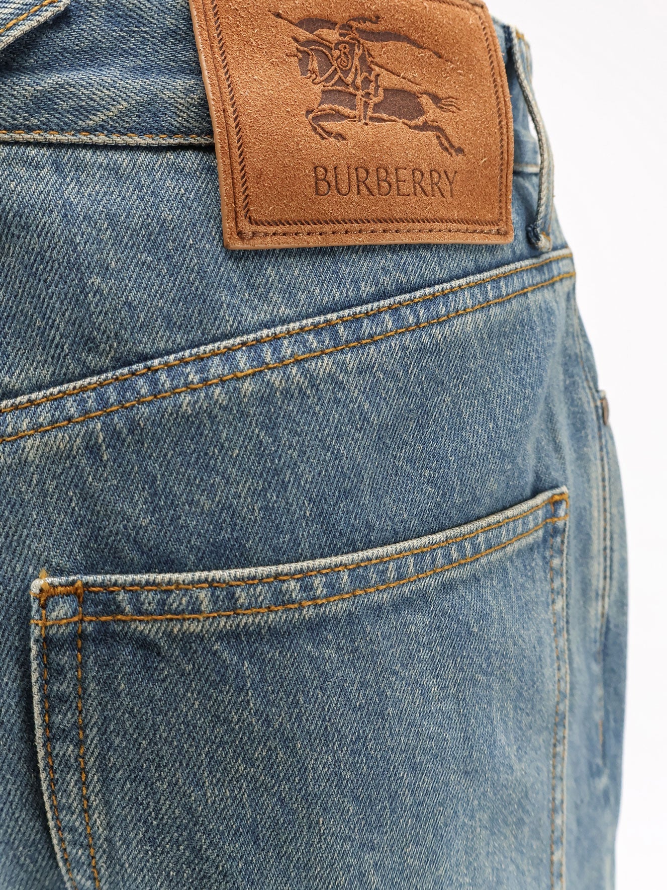 Burberry Men Dexter Jeans With Traditional Check BURBERRY