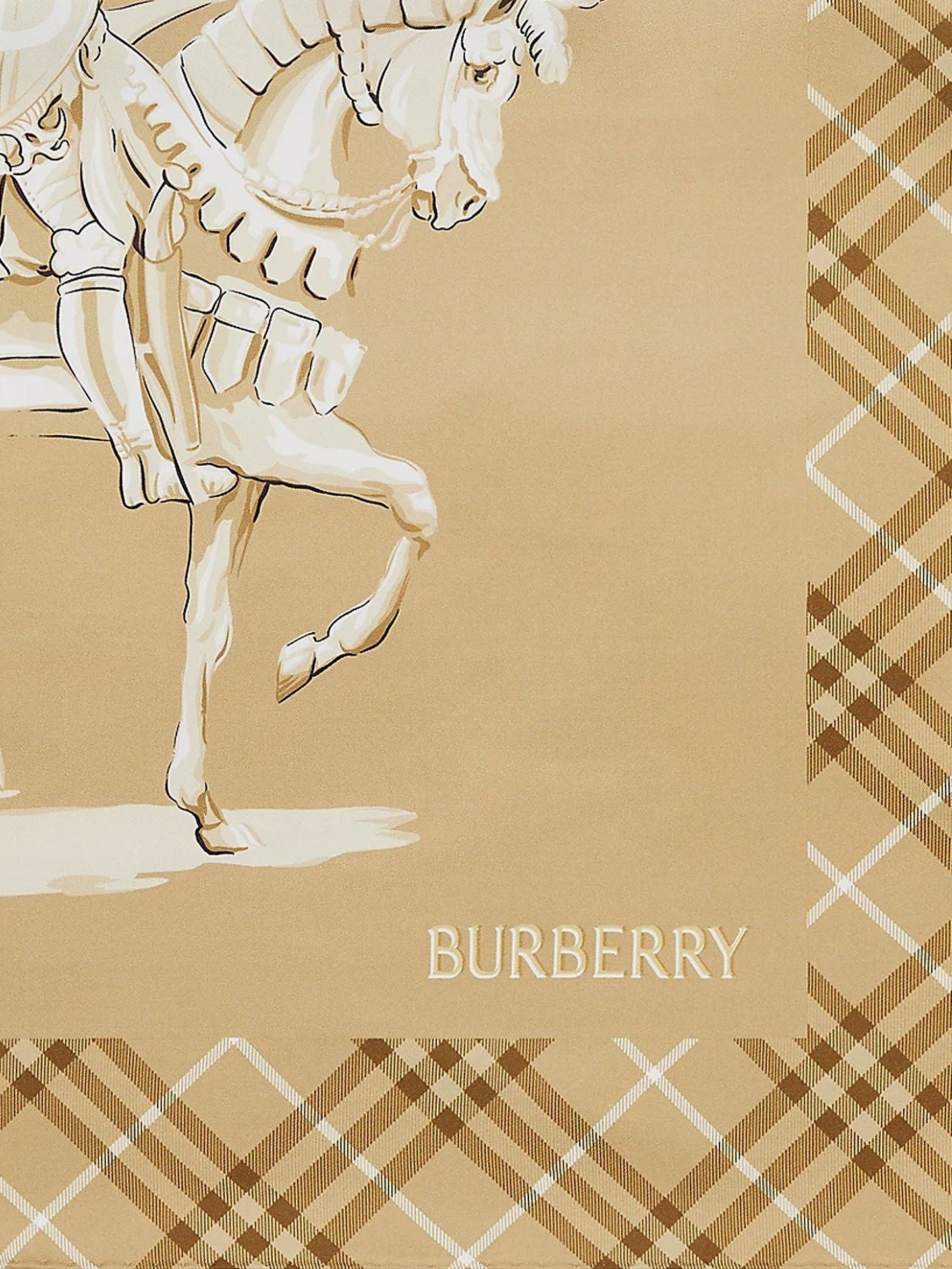 Burberry Women Foulard In Seta BURBERRY