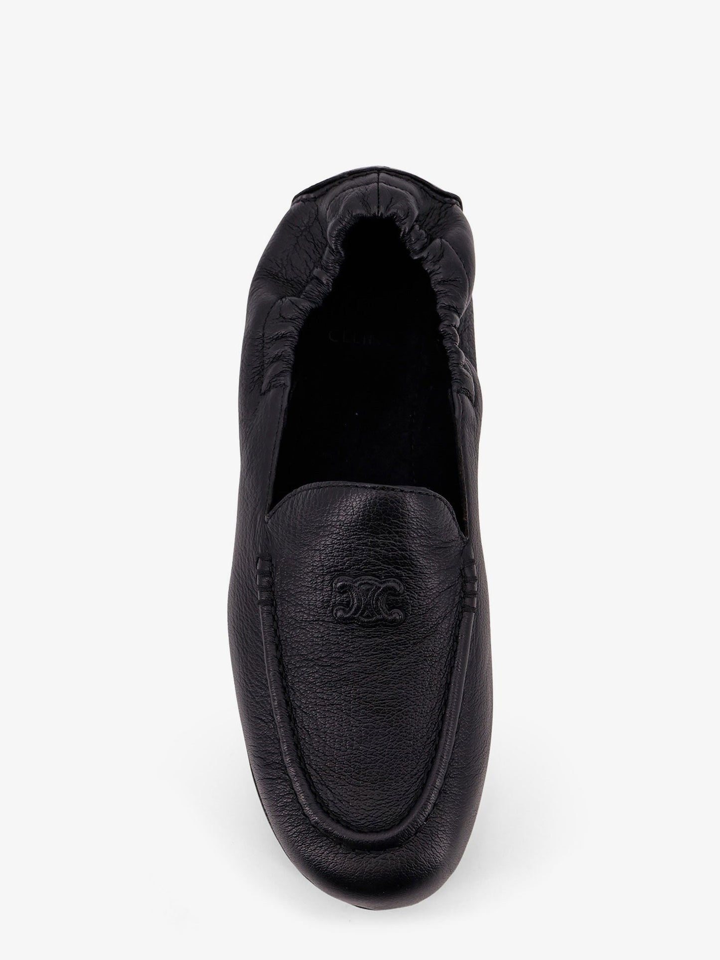 Celine Men Adam Leather Slip-On Loafers CELINE